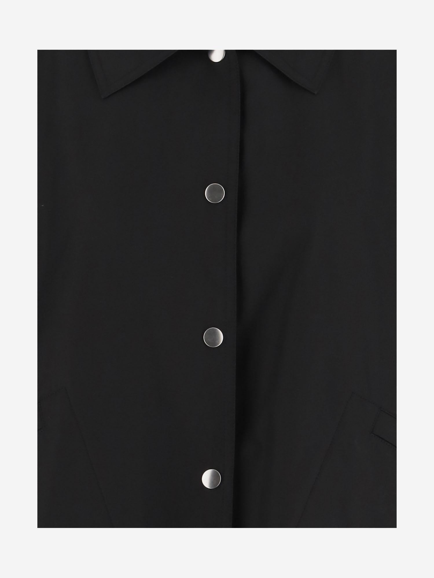 GIACCA IN COTONE CON LOGO J04AM0001 J45026001 JIL SANDER
