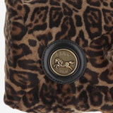 BORSA A SPALLA IN SHEARLING CON MOTIVO ANIMALIER CH25WS644Q20 220 CHLOE