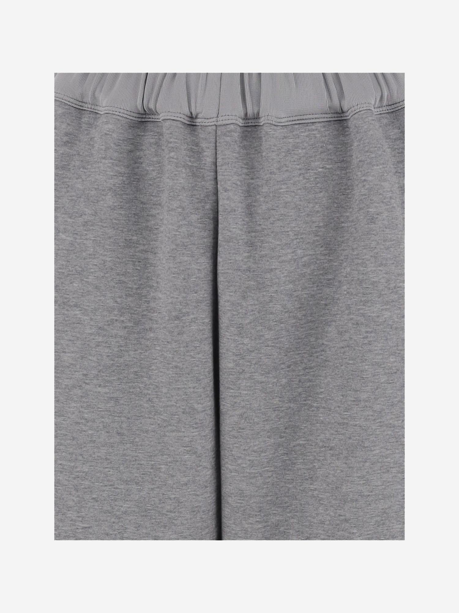 PANTALONI DA JOGGING IN MISTO COTONE 6252K21067 LIGHTGREYMELANGE CARVEN