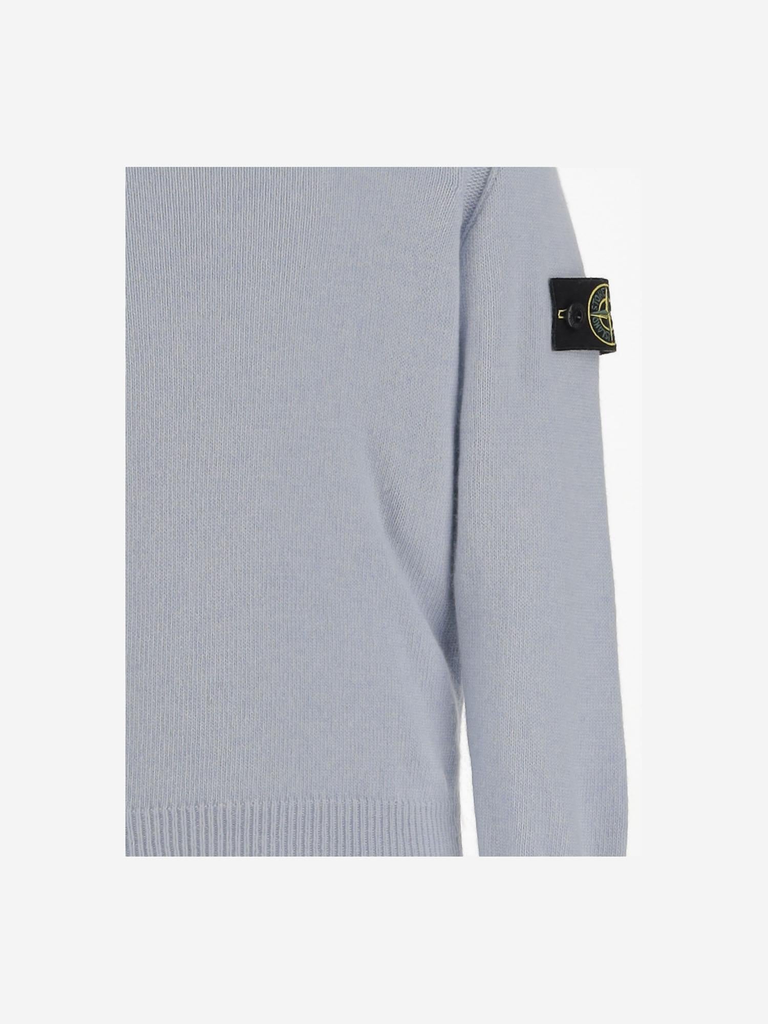 MAGLIONE IN MISTO LANA E VISCOSA 5100002 S00M1V004A STONE ISLAND KIDS