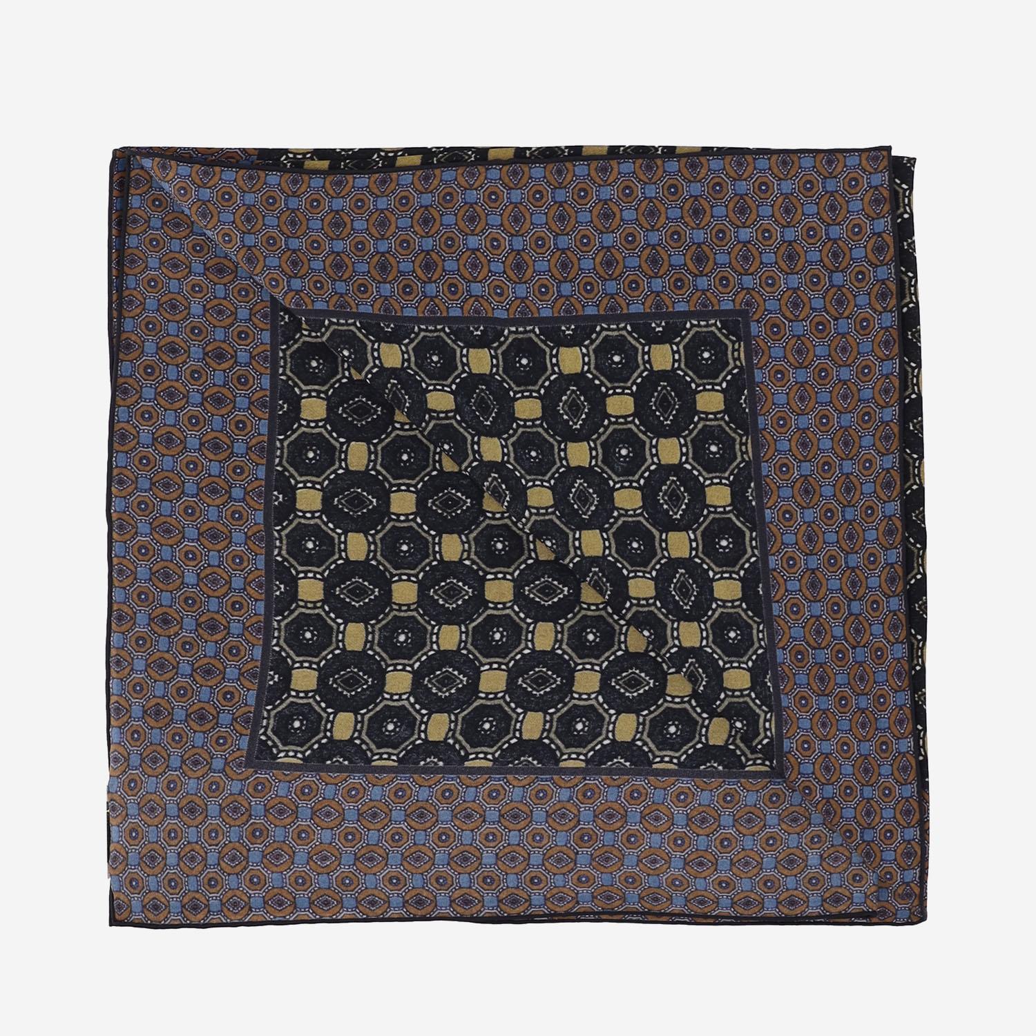 FOULARD IN SETA CON MOTIVO GEOMETRICO 011300 2210205 DRIES VAN NOTEN