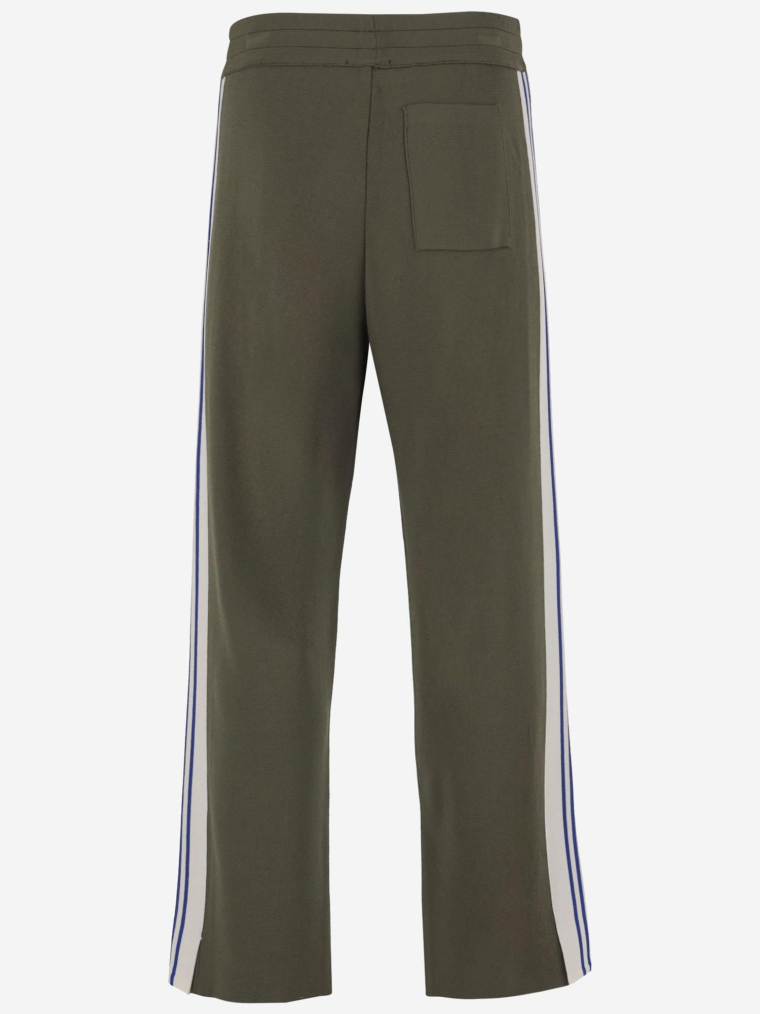 PANTALONI IN MISTO VISCOSA CON LOGO PAPMB6KD KNITALGAE AUTRY