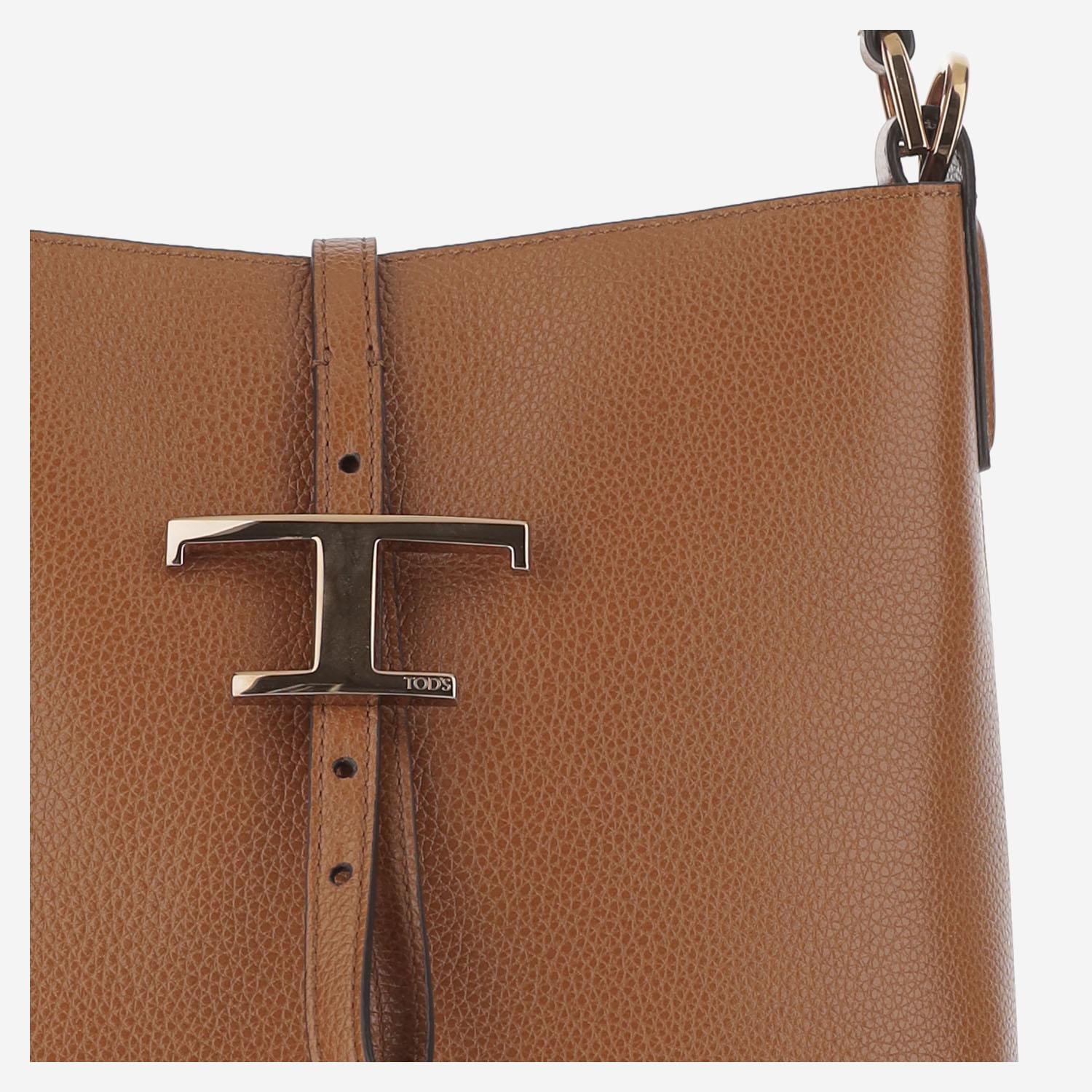 BORSA "T" BUCKET IN PELLE XBWTSEK0100XSO S410 TODS