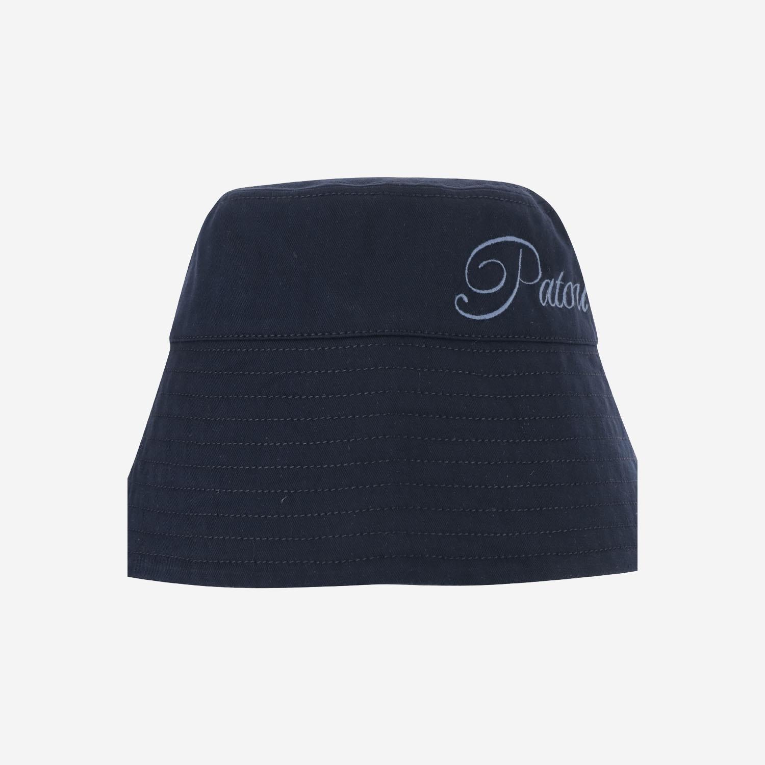 CAPPELLO BUCKET IN COTONE CON LOGO AC1010214 699N PATOU