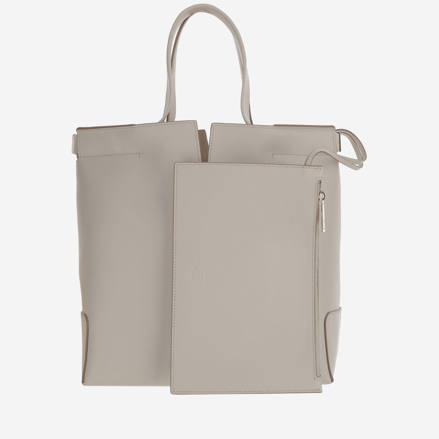 BORSA FOLIO IN PELLE PICCOLA XBWDBMAT200ROR B015 TODS