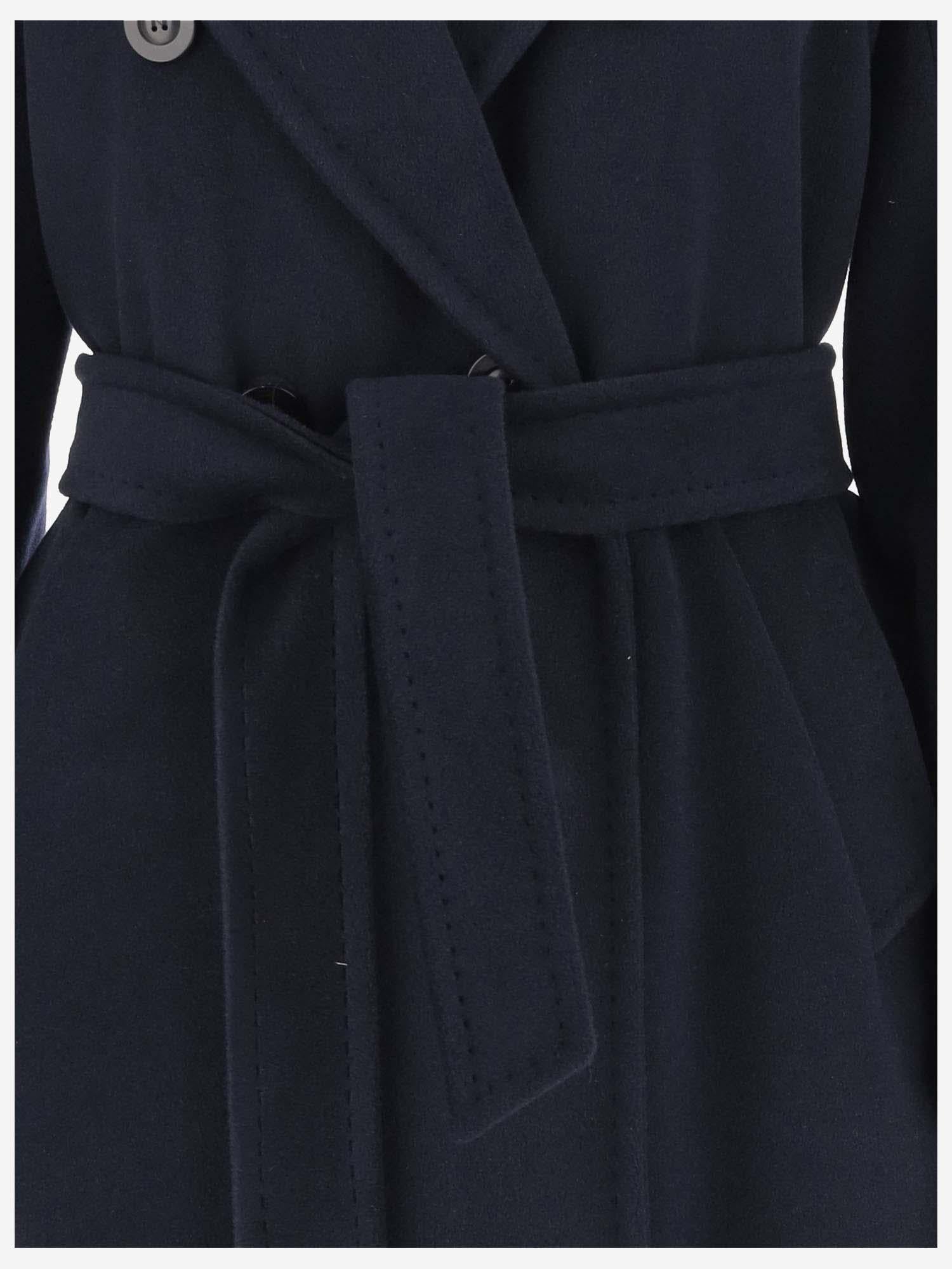 CAPPOTTO LUNGO DOPPIOPETTO IN LANA E CASHMERE MADAME 005 MAX MARA