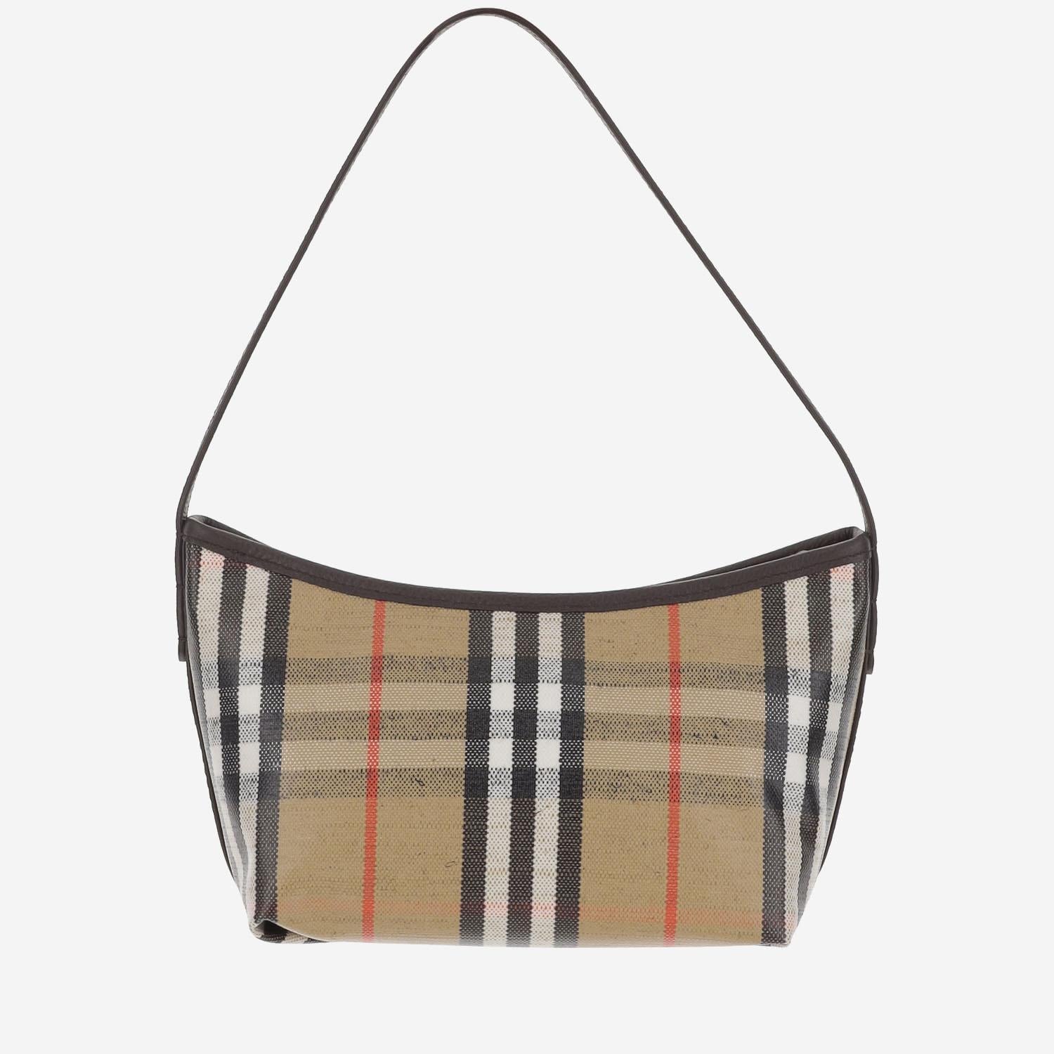 Borsa a spalla Highlands mini? 8112278 SAND BURBERRY
