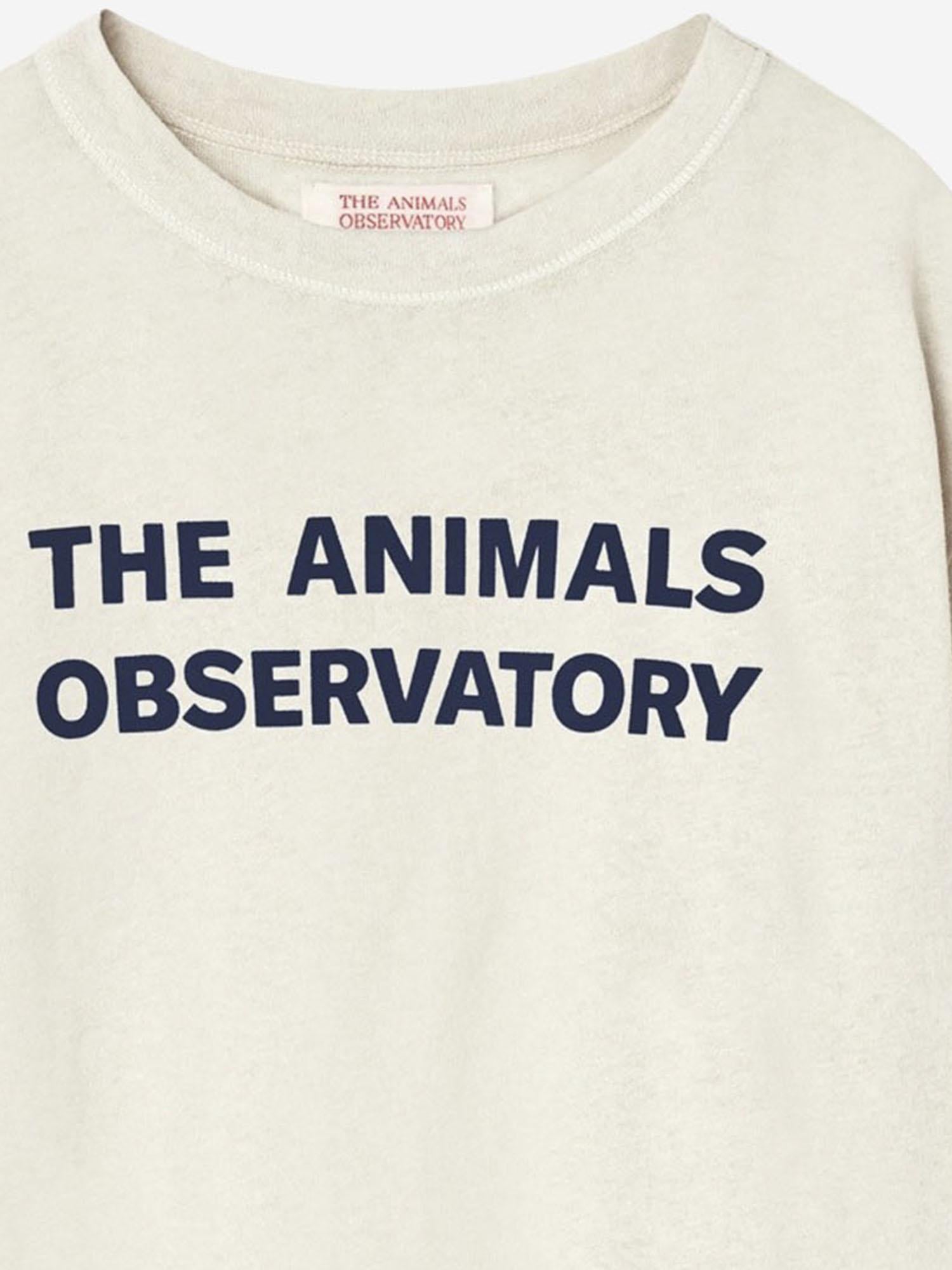 T-SHIRT ORION IN COTONE F25023 221BG THE ANIMALS OBSERVATORY KIDS