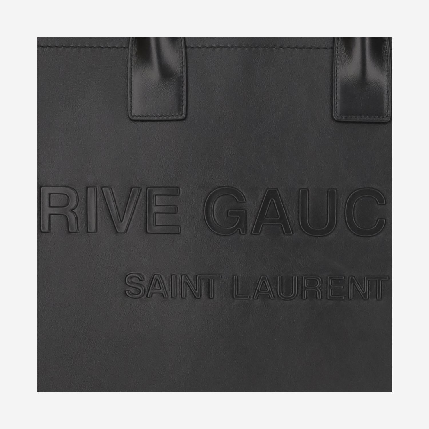 BORSA TOTE RIVE GAUCHE GRANDE IN MORBIDA PELLE 587273 CWTFE1000 SAINT LAURENT