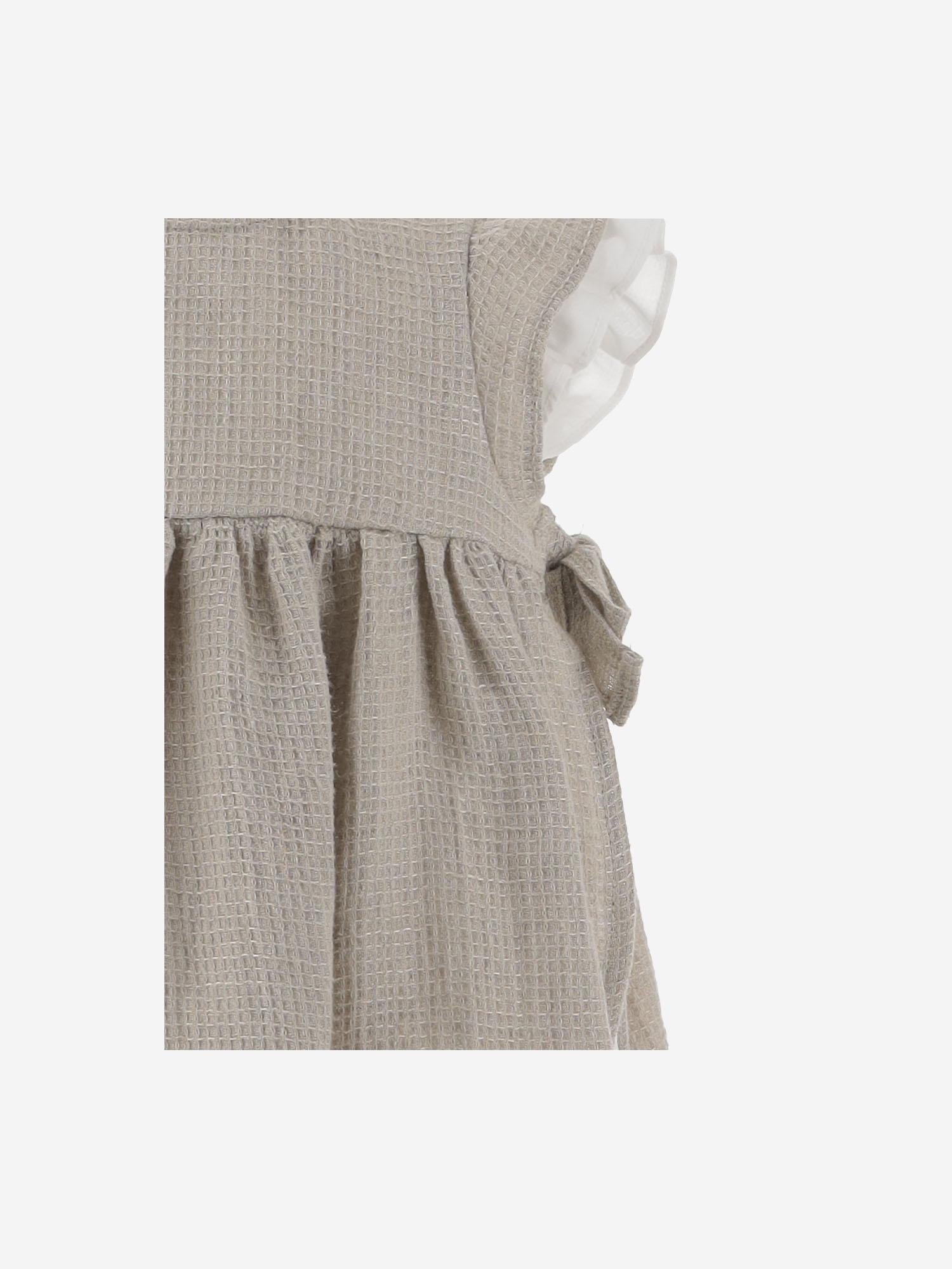 Abito due pezzi in cotone P25PQ046L0017 140 IL GUFO KIDS