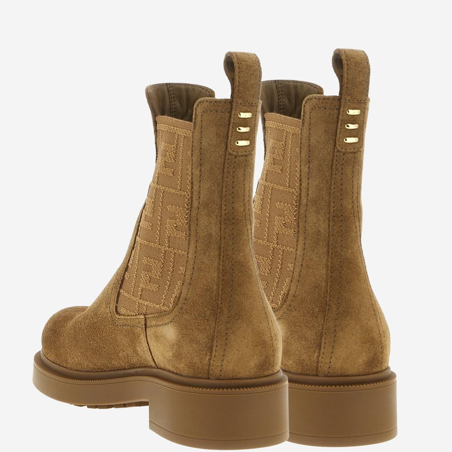 STIVALETTI FENDI FILO IN PELLE SCAMOSCIATA 8T8576 AYF2F1TYI FENDI