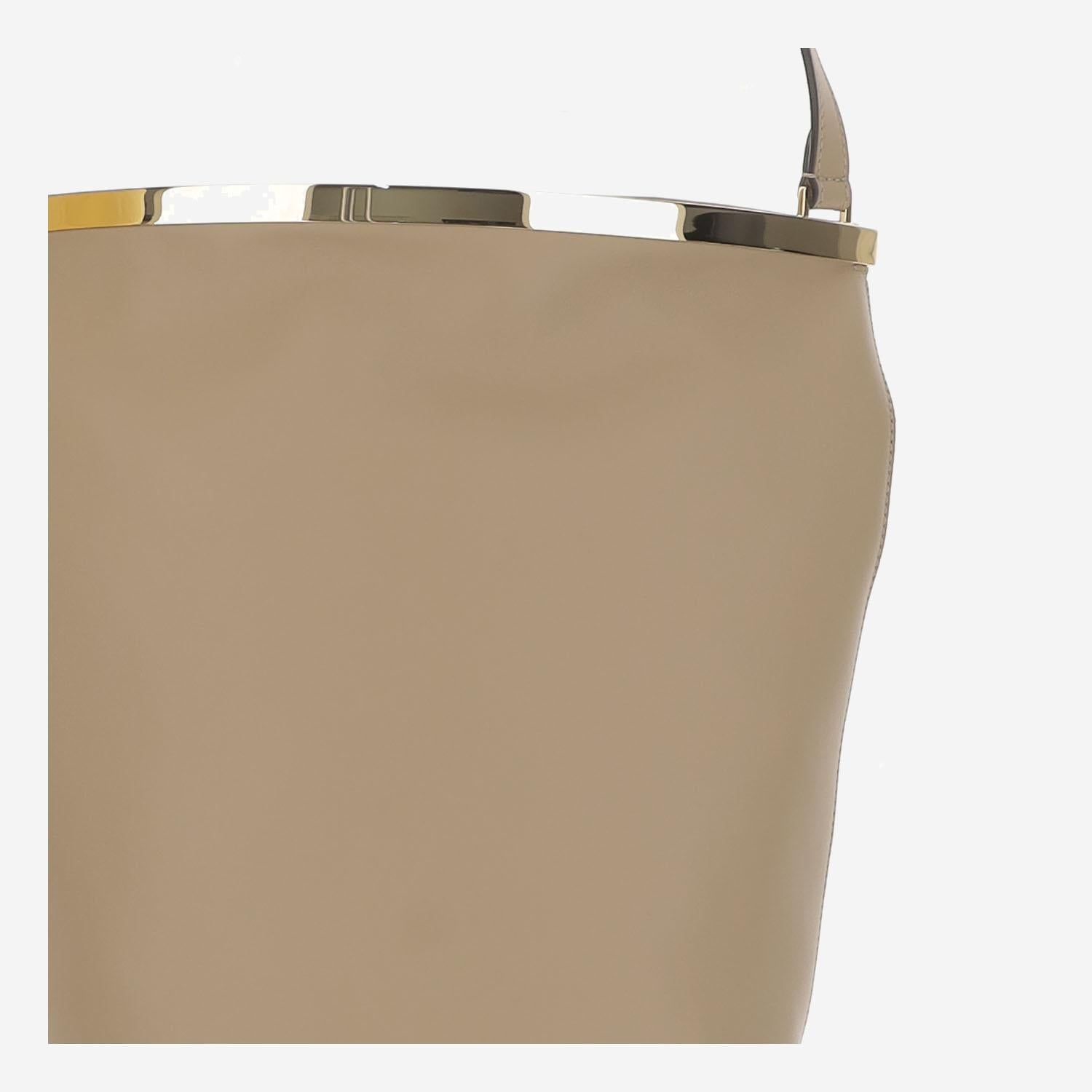 BORSA A SECCHIELLO IN PELLE PICCOLO XBWCRNK0200 UCTC803 TODS