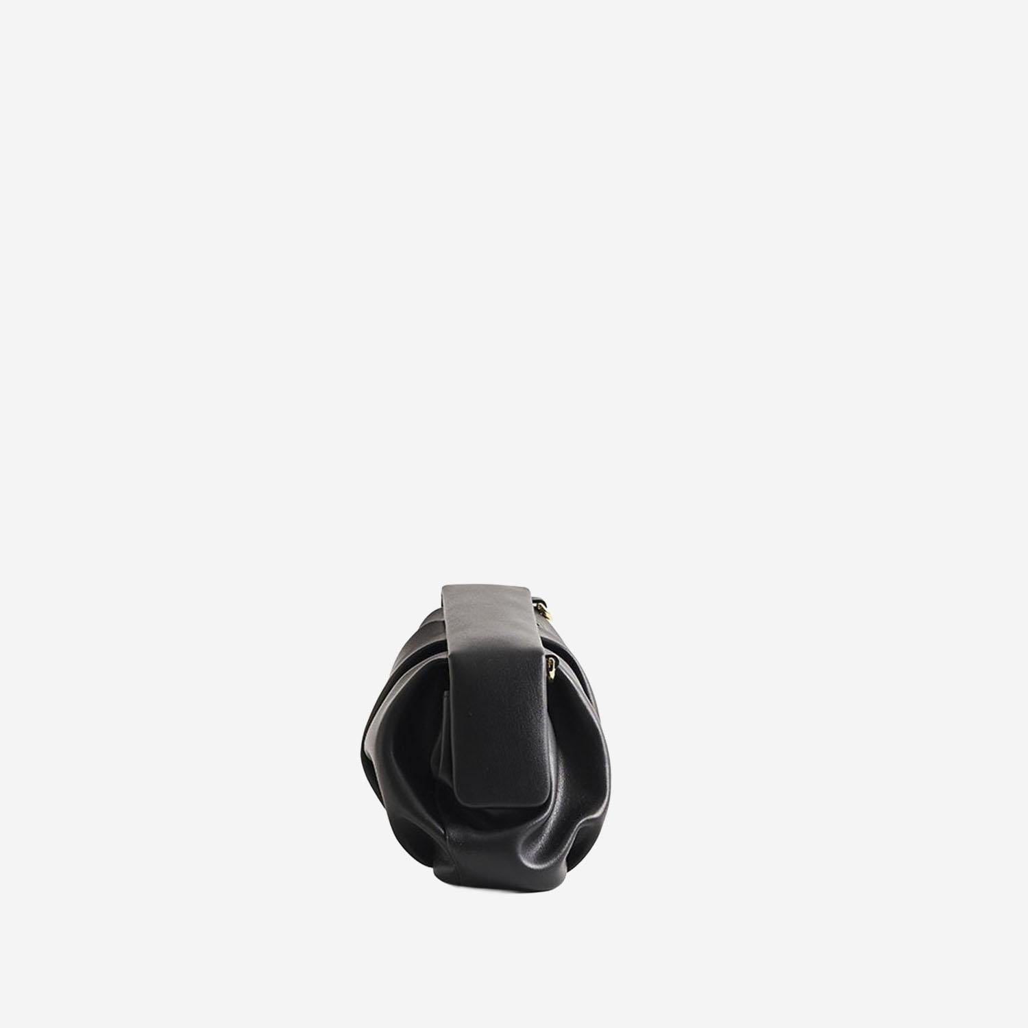 BORSA AFRODITE IN TESSUTO VEGANO TMCOAFN1 BLACK THE MOIRE