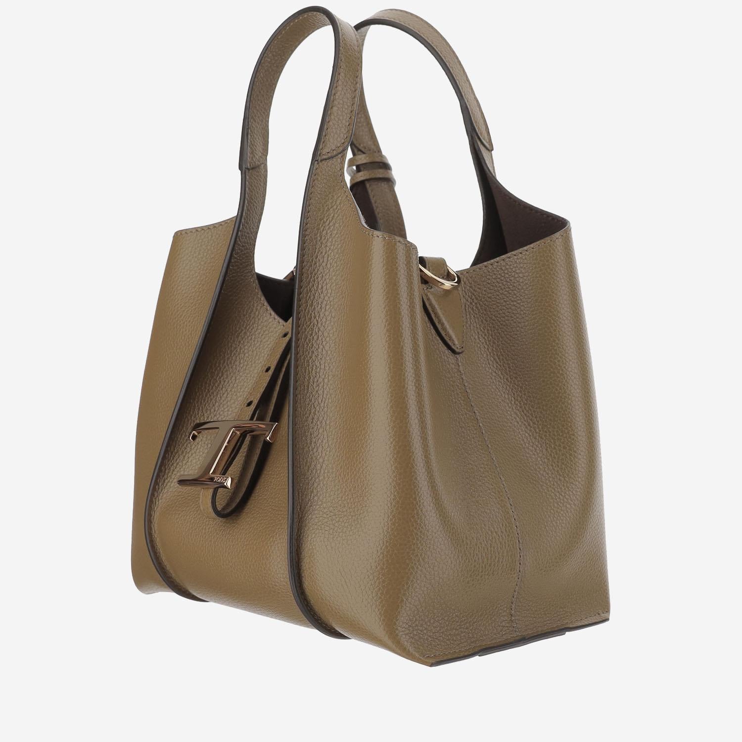 Borsa Shopping T Timeless in Pelle XBWTSBA9100XSO S411 TODS
