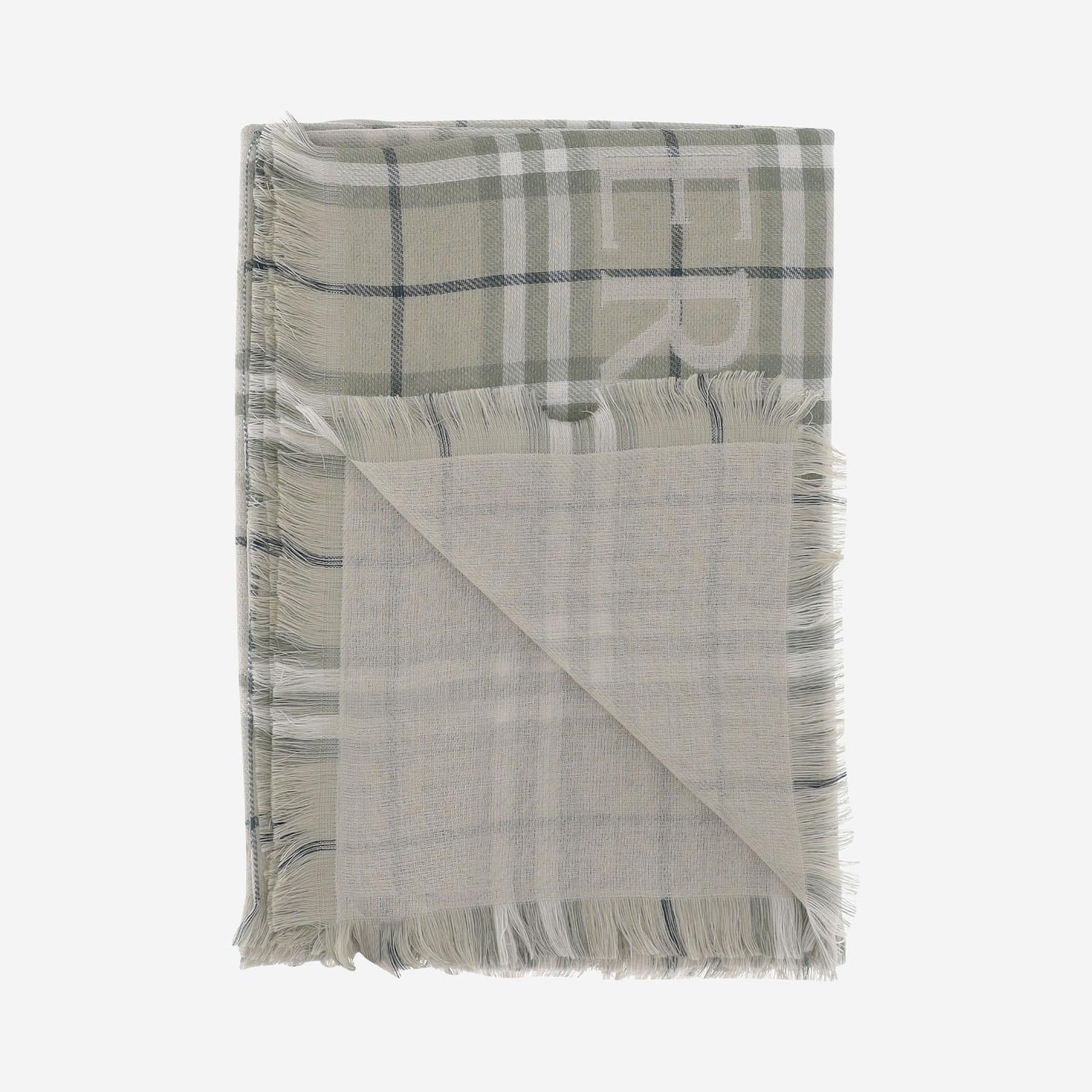 SCIARPA CHECK IN LANA 8107871 SKYLARK BURBERRY
