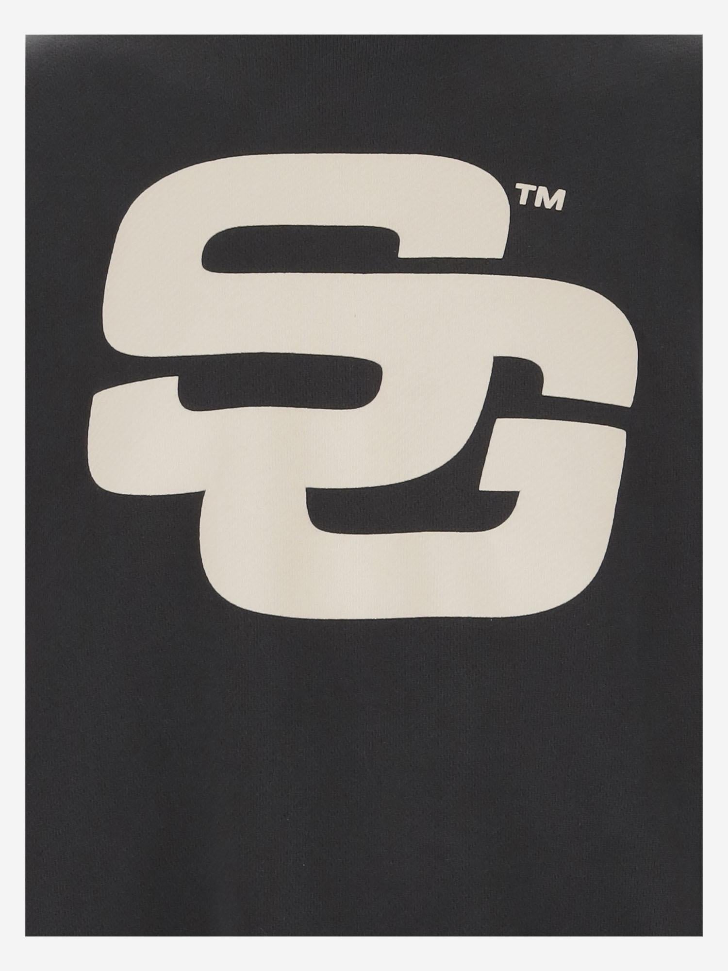 FELPA IN COTONE CON LOGO SG2420105 JETBLACKSCEPTRERED SUMMER GAMES