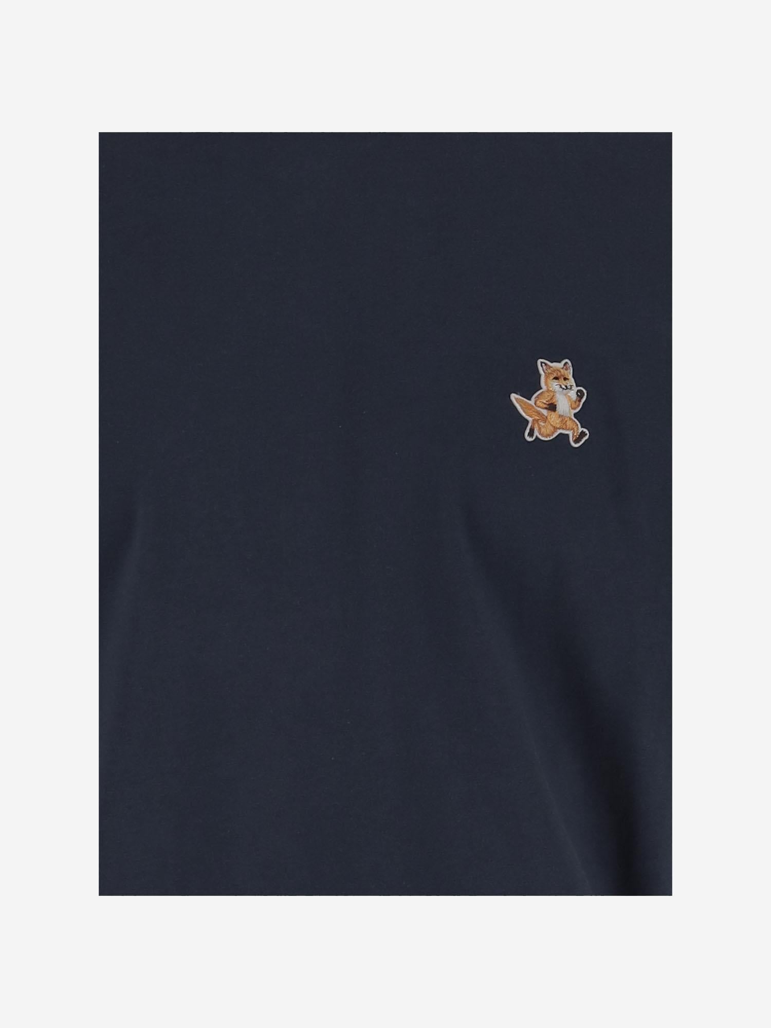 T-SHIRT IN COTONE CON LOGO MM00125KJ0008 P476 MAISON KITSUNE