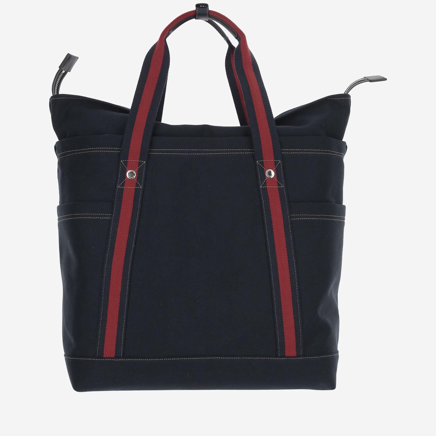 Borsa in tessuto stampato misura media con dettaglio Web 816863 FAD784044 GUCCI