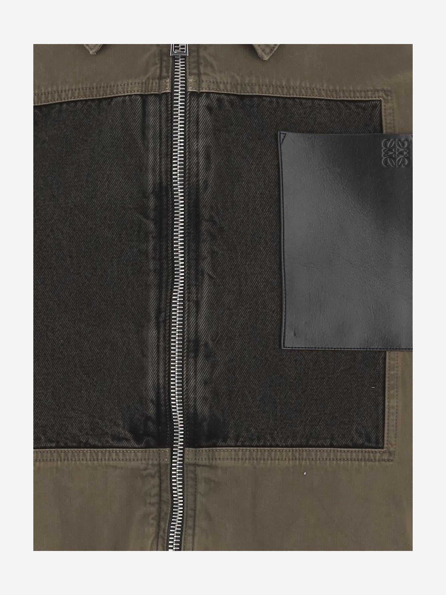 GIACCA IN DENIM DI COTONE H526Y02WB5 4160 LOEWE