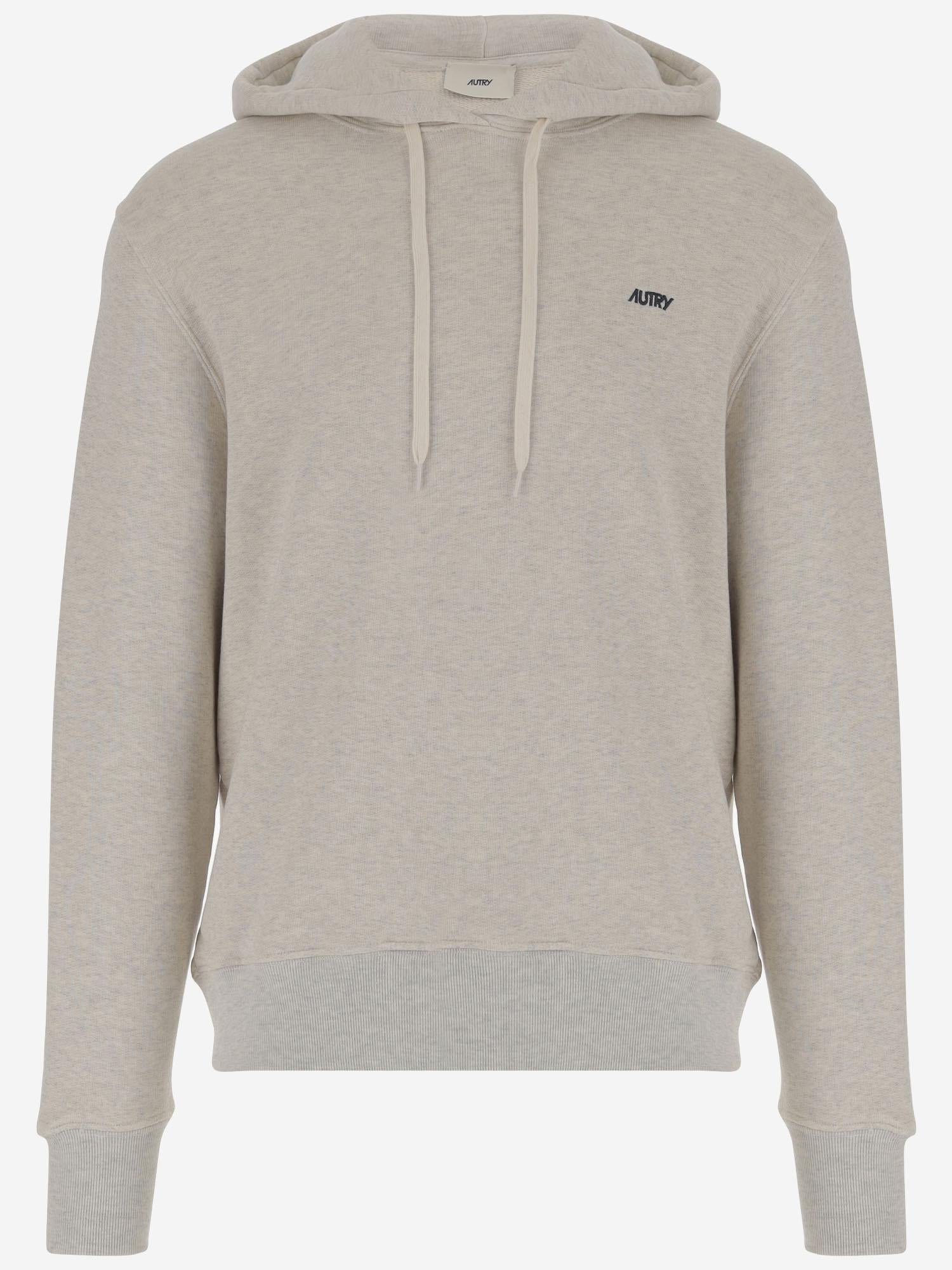 FELPA IN COTONE CON LOGO HOPMA2JM JERSEYMELANGE AUTRY