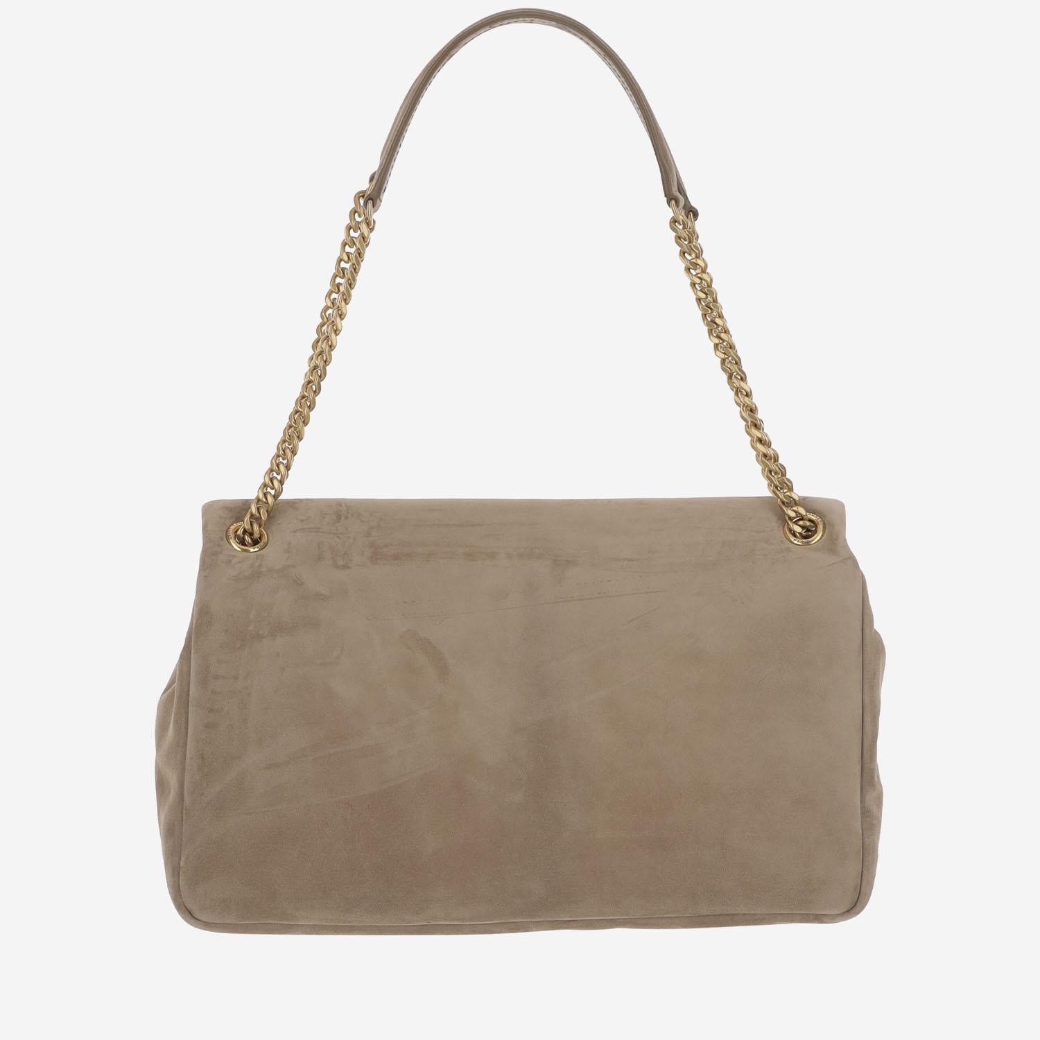 Borsa CALYPSO grande in suede 777399 1U80W2795 SAINT LAURENT