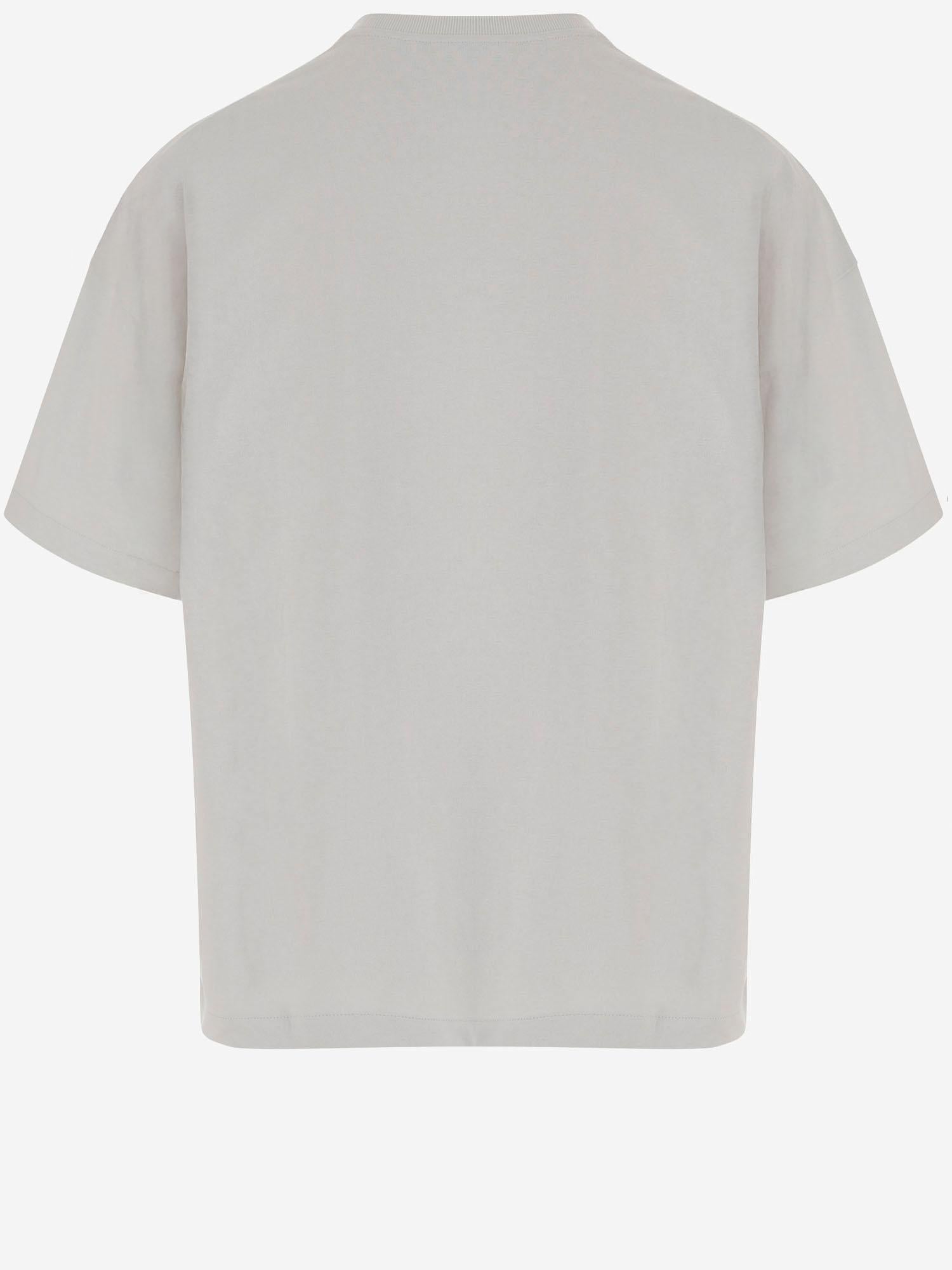 T-SHIRT IN JERSEY DI COTONE CON LOGO J54GC0011 J45148058 JIL SANDER