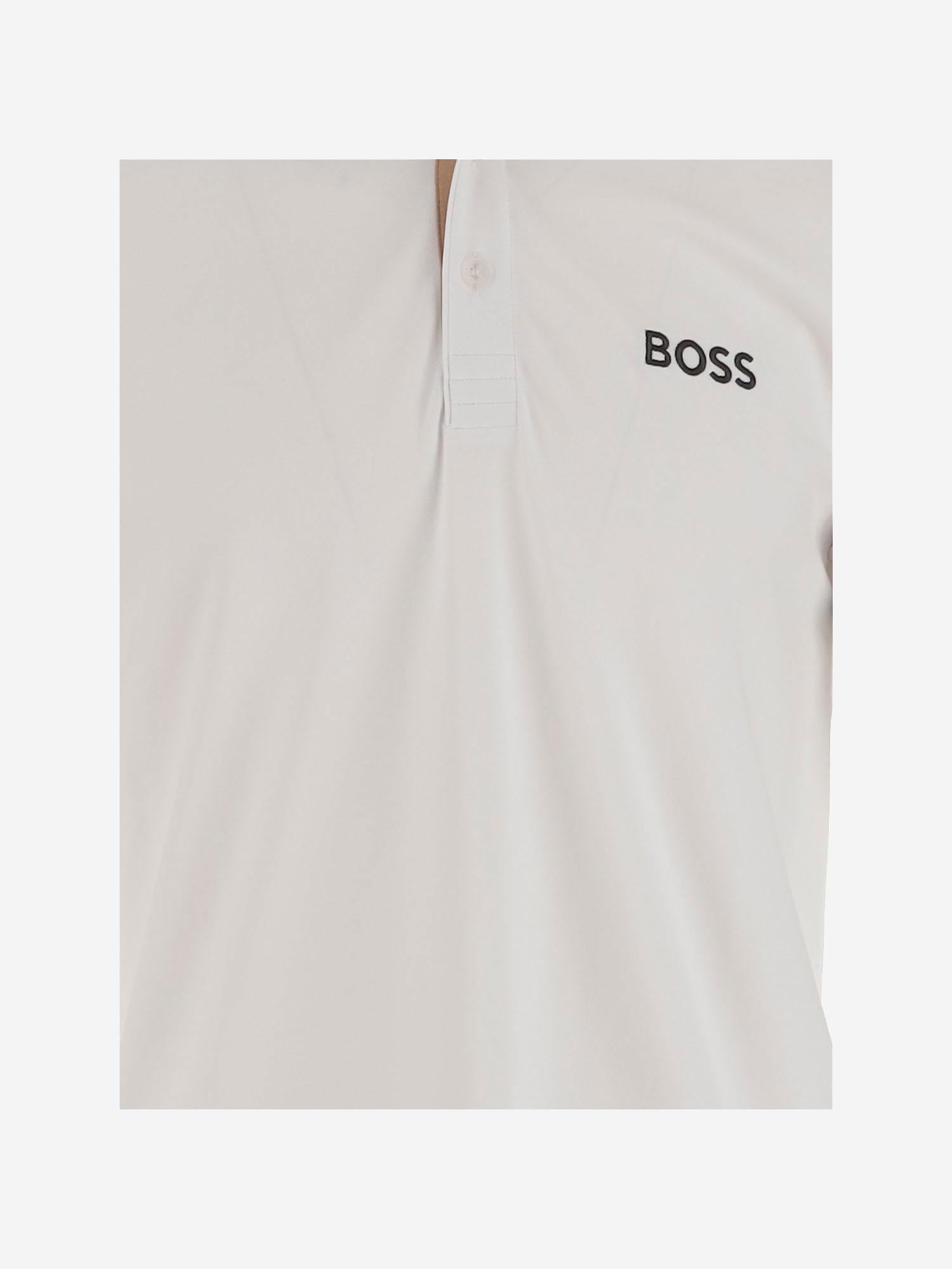 POLO IN MISTO COTONE STRETCH 50469102 103 HUGO BOSS