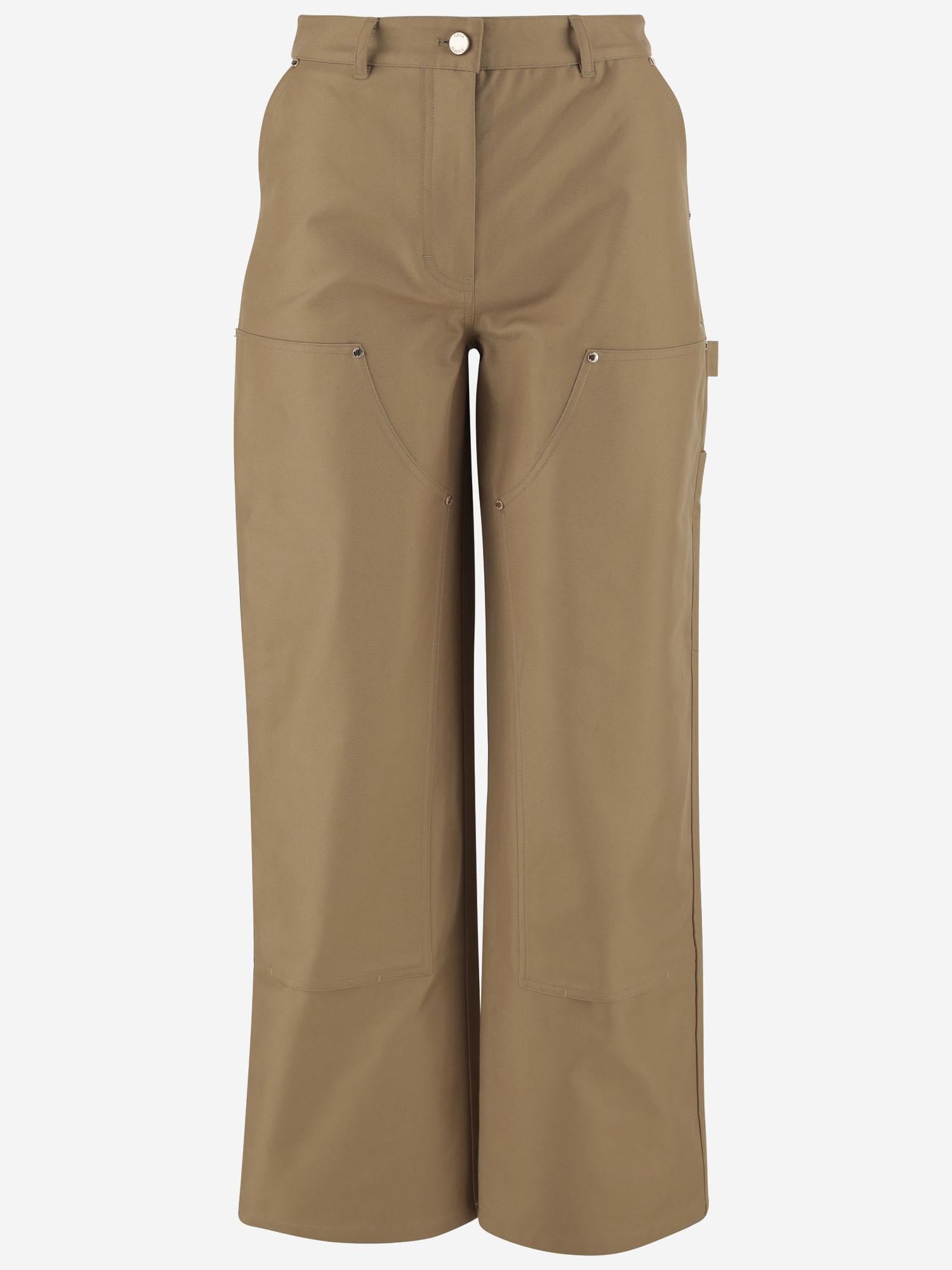 PANTALONI CARGO IN COTONE WS25TR303 01 CASABLANCA