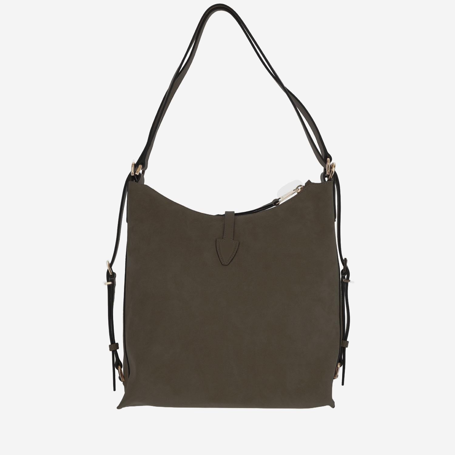 BORSA A SPALLA IN PELLE SCAMOSCIATA XBWTSEW0200P3A S808 TODS
