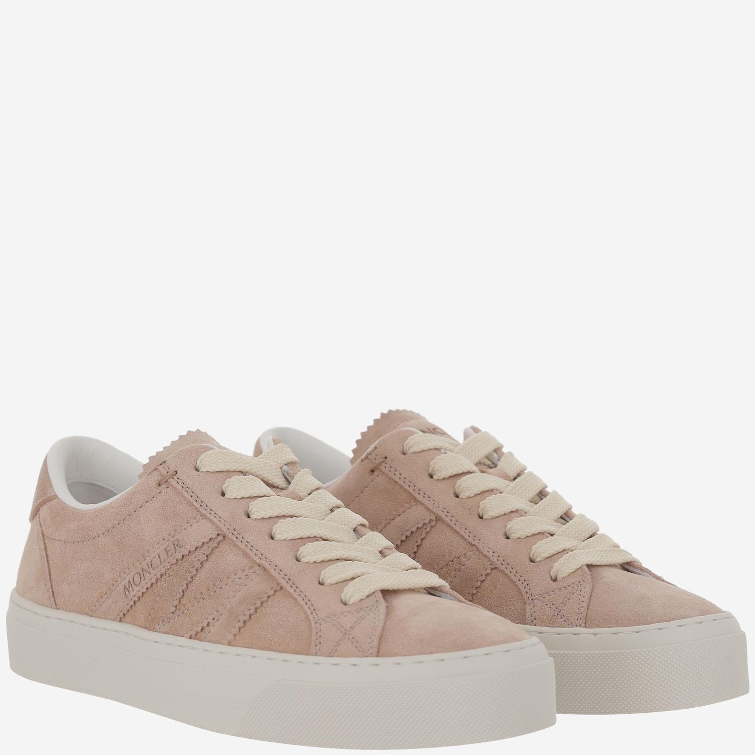 SNEAKERS MONACO IN PELLE SCAMOSCIATA 4M00160M4499 511 MONCLER