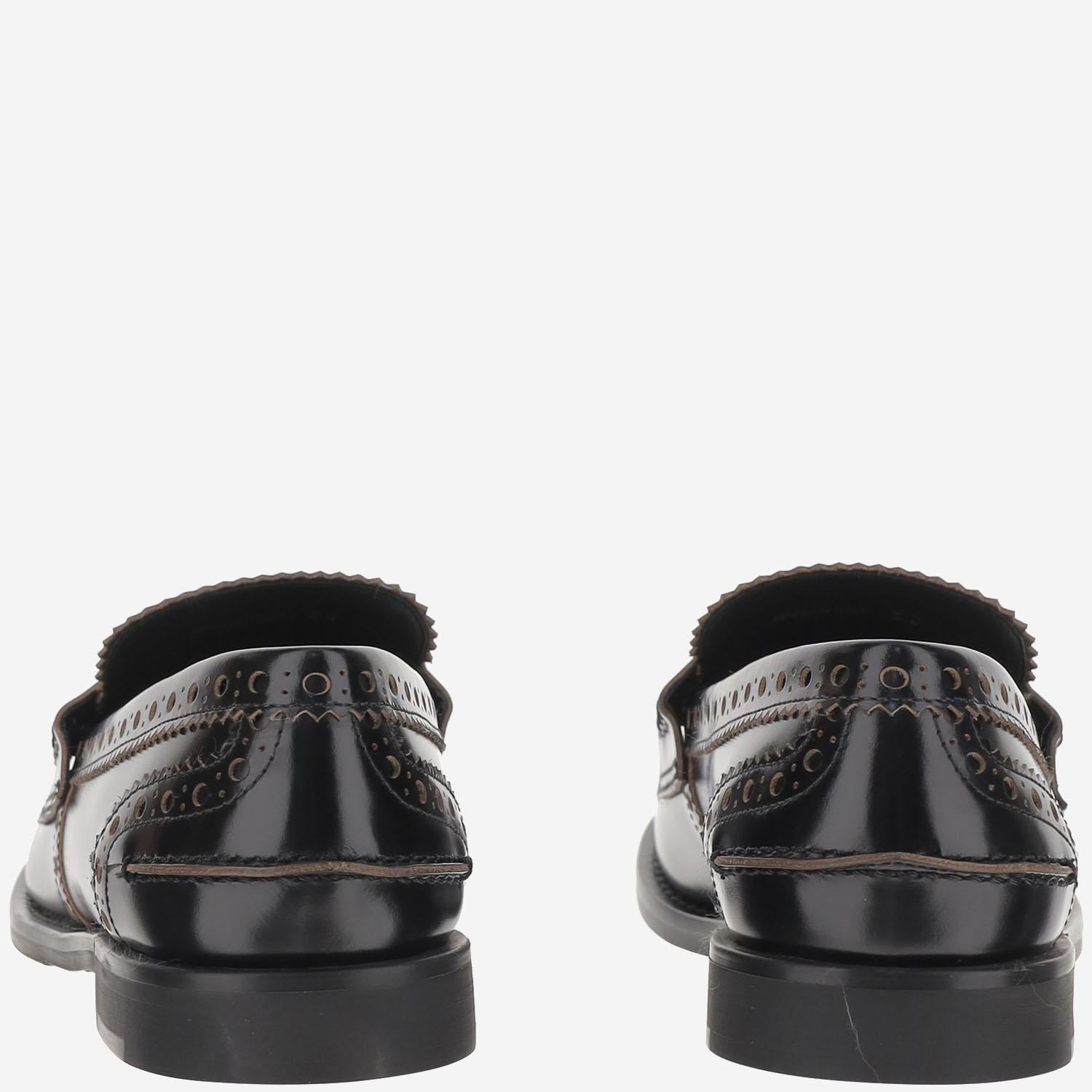 MOCASSINI IN PELLE 5D506E 070F0002 MIU MIU