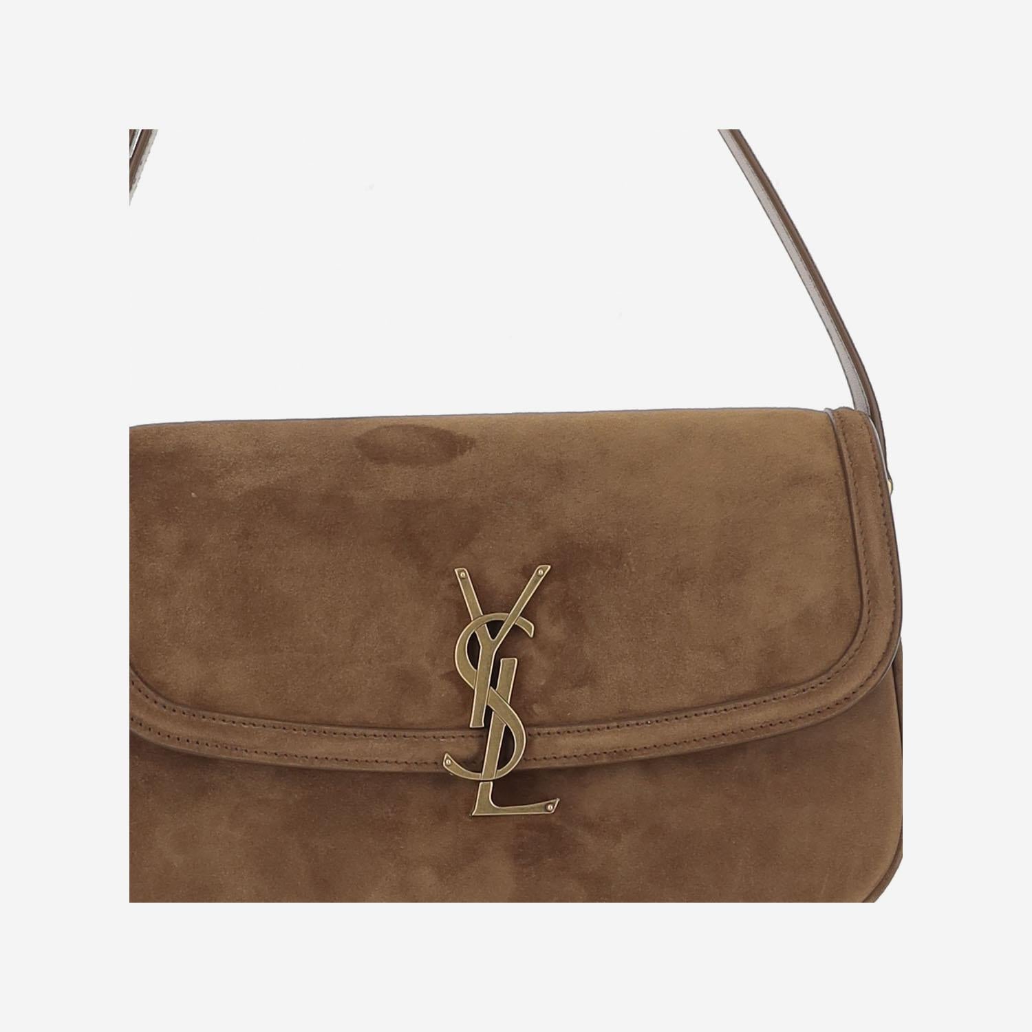 BORSA SOLFERINO IN SUEDE 832330 1U80W2916 SAINT LAURENT