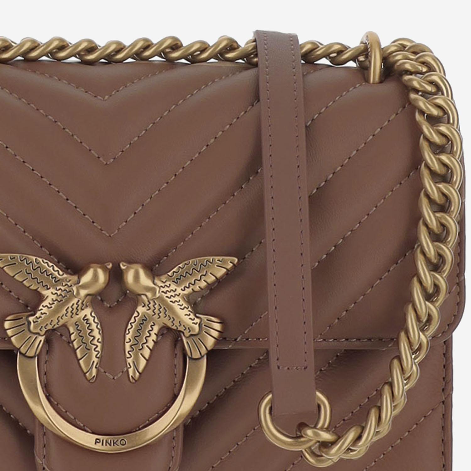 BORSA MINI LOVE ONE 100074 A0GKL17Q PINKO