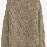 MAGLIONE IN LANA E ALPACA AW25T2492Y302 HUSK LAUREN MANOOGIAN