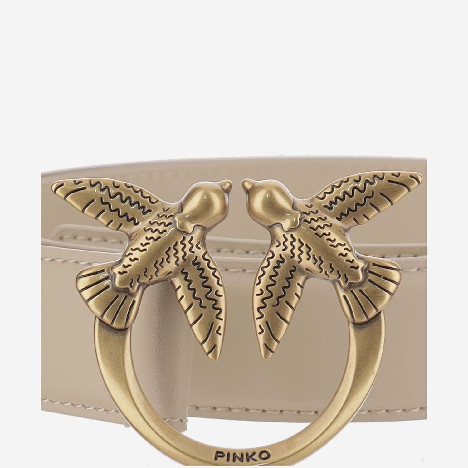 CINTURA LOVE BERRY IN PELLE 100125 A0F1C50Q PINKO