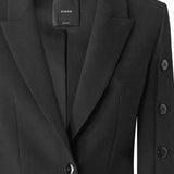 BLAZER CON BOTTONI SULLE MANICHE 105679 A2R9Z99 PINKO