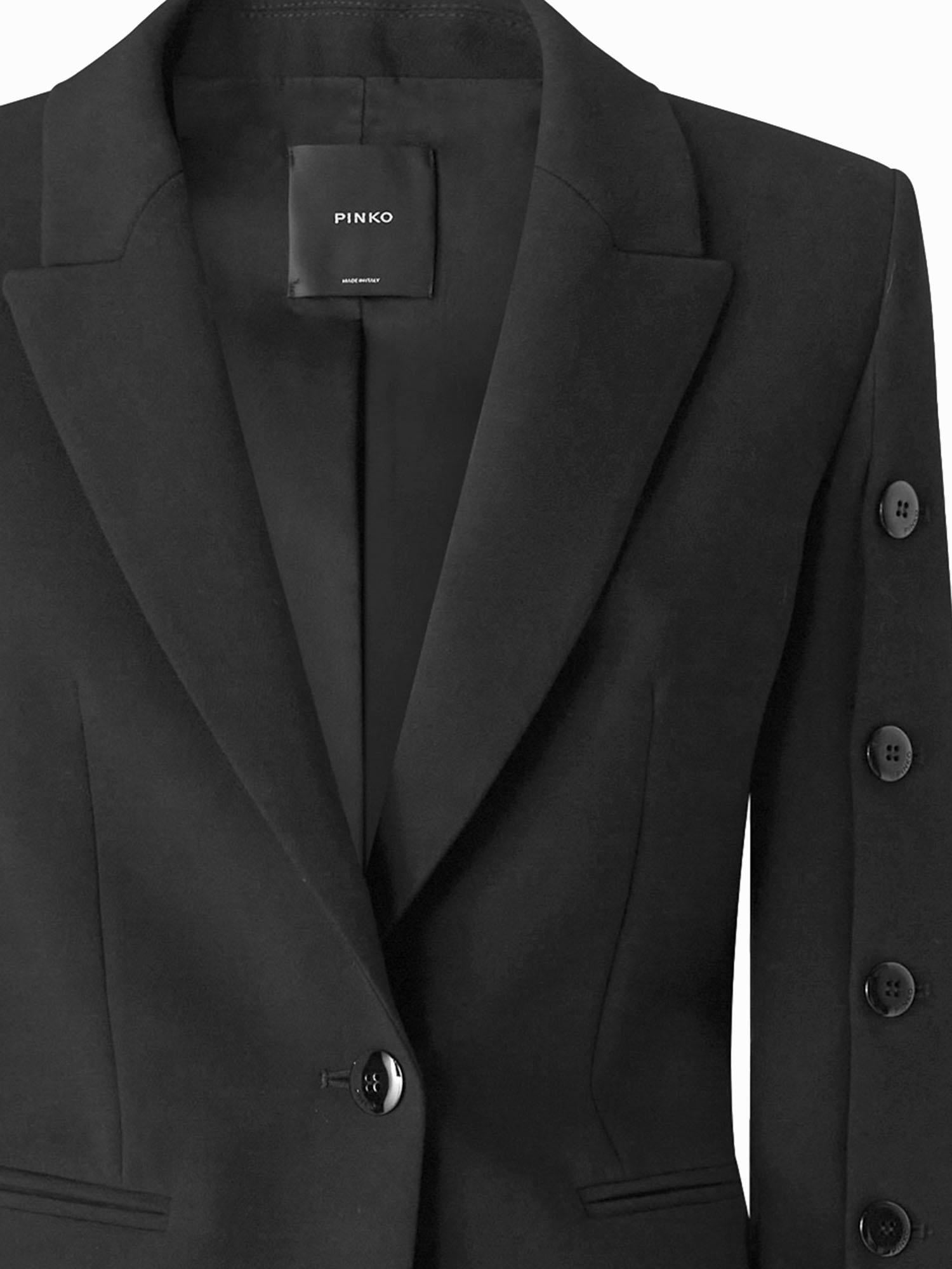 BLAZER CON BOTTONI SULLE MANICHE 105679 A2R9Z99 PINKO