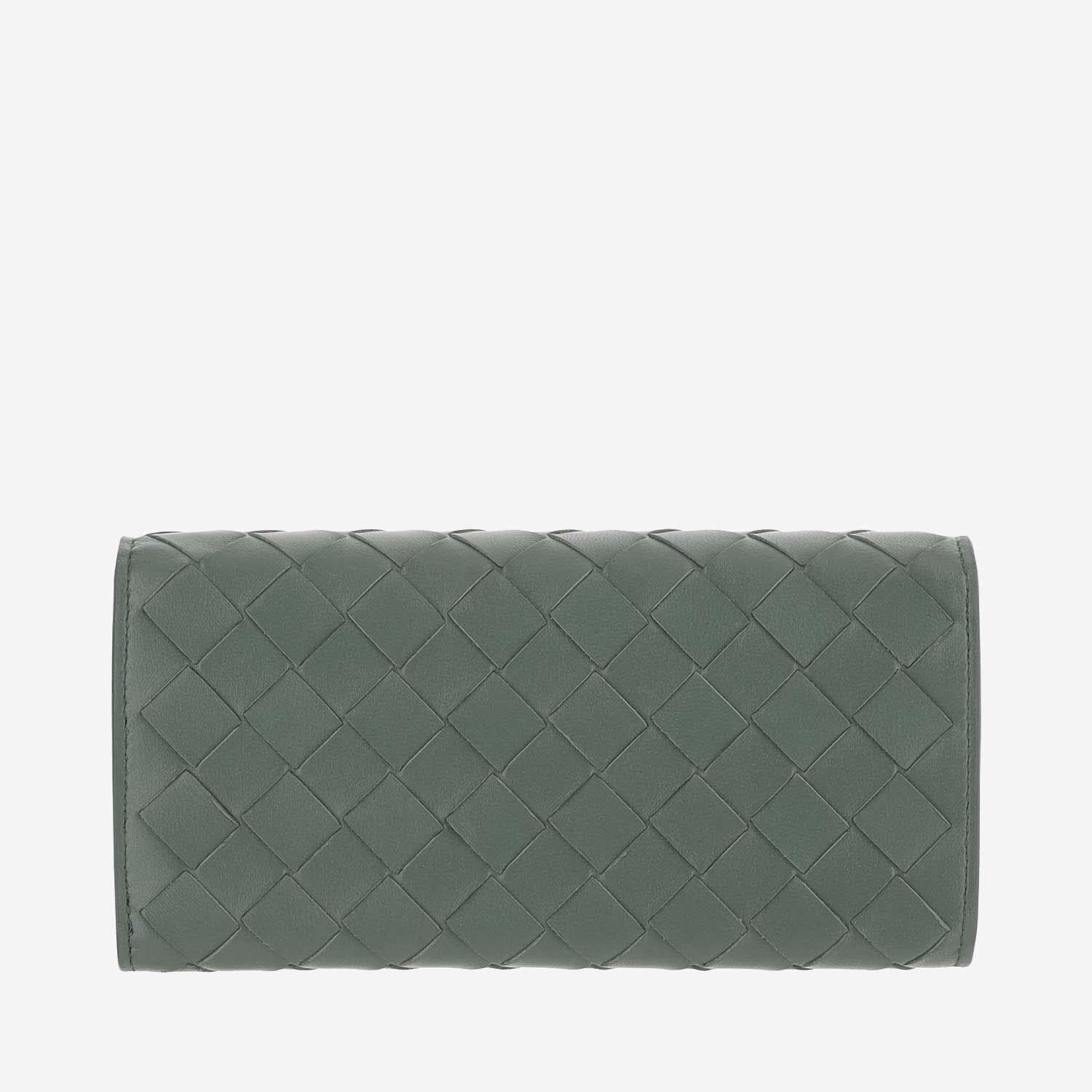PORTAFOGLIO INTRECCIATO CON PATTA GRANDE 742936 VCPP33198 BOTTEGA VENETA