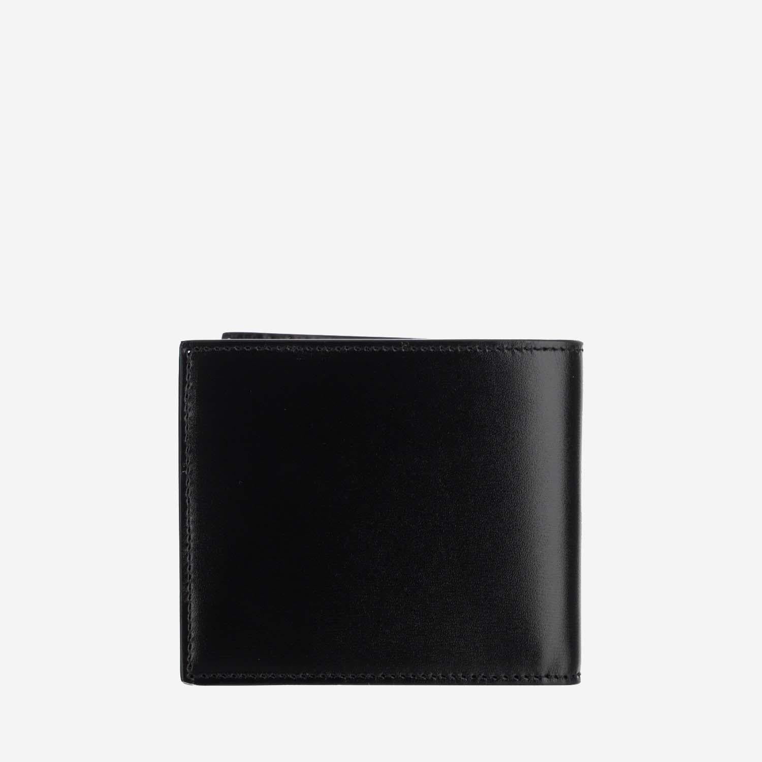 PORTAFOGLIO TINY CASSANDRE EAST/WEST IN PELLE LUCIDA 607727 02G0W1000 SAINT LAURENT