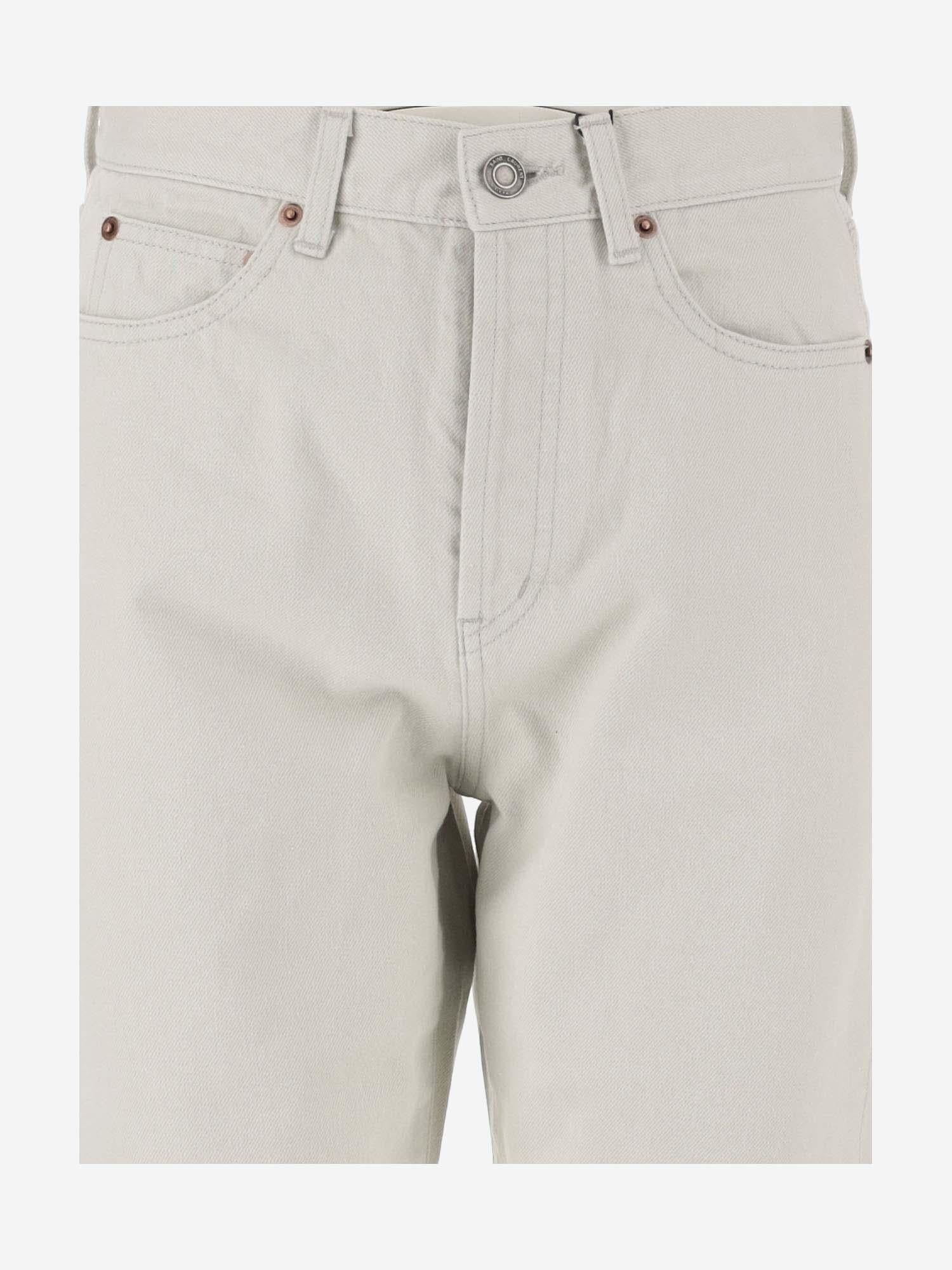 JEANS SLIM FIT IN DENIM 614443 Y07WA9771 SAINT LAURENT