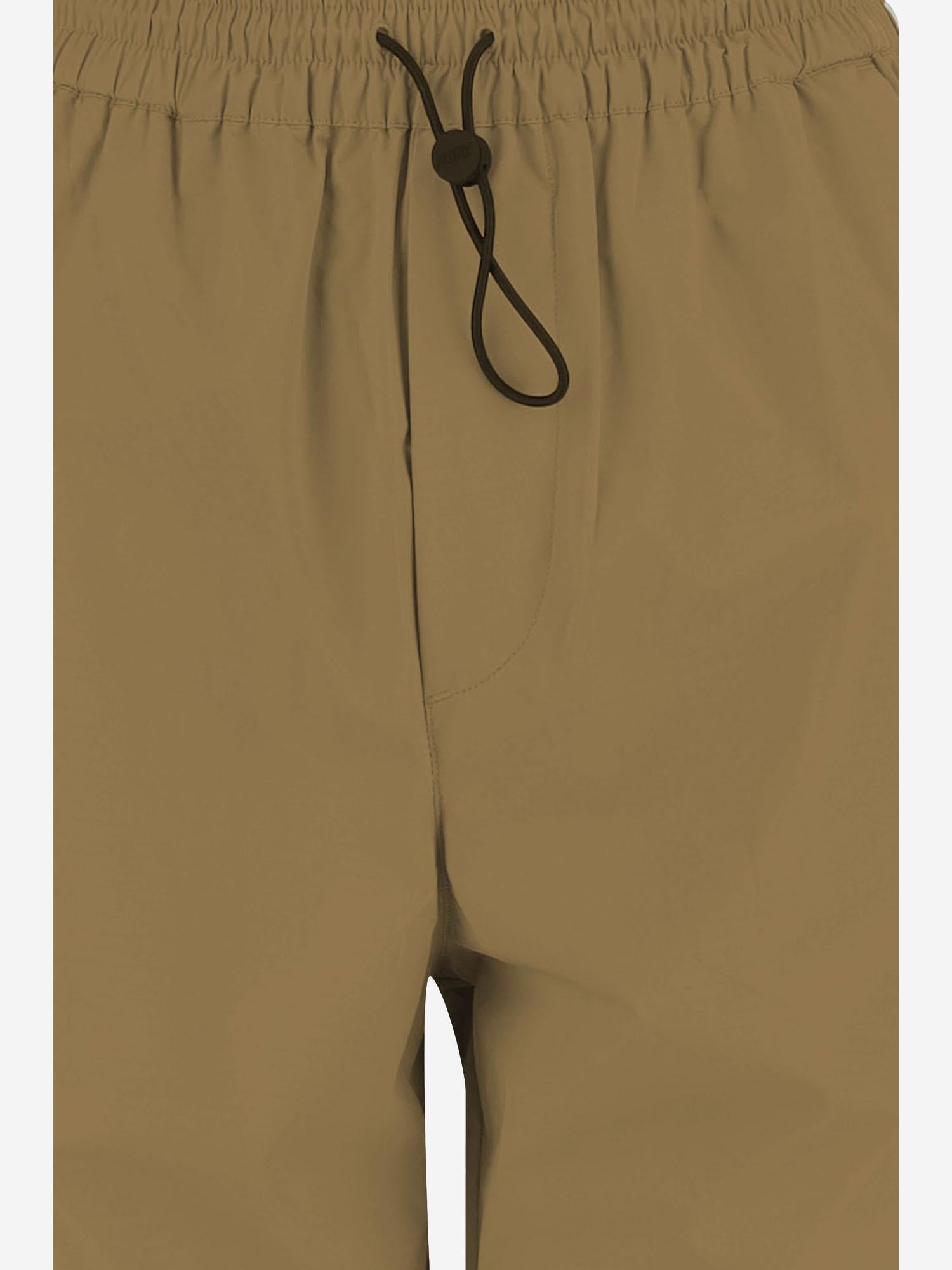 PANTALONI DA JOGGING IN NYLON CON COULISSE PAPXN6VN WALNUT AUTRY