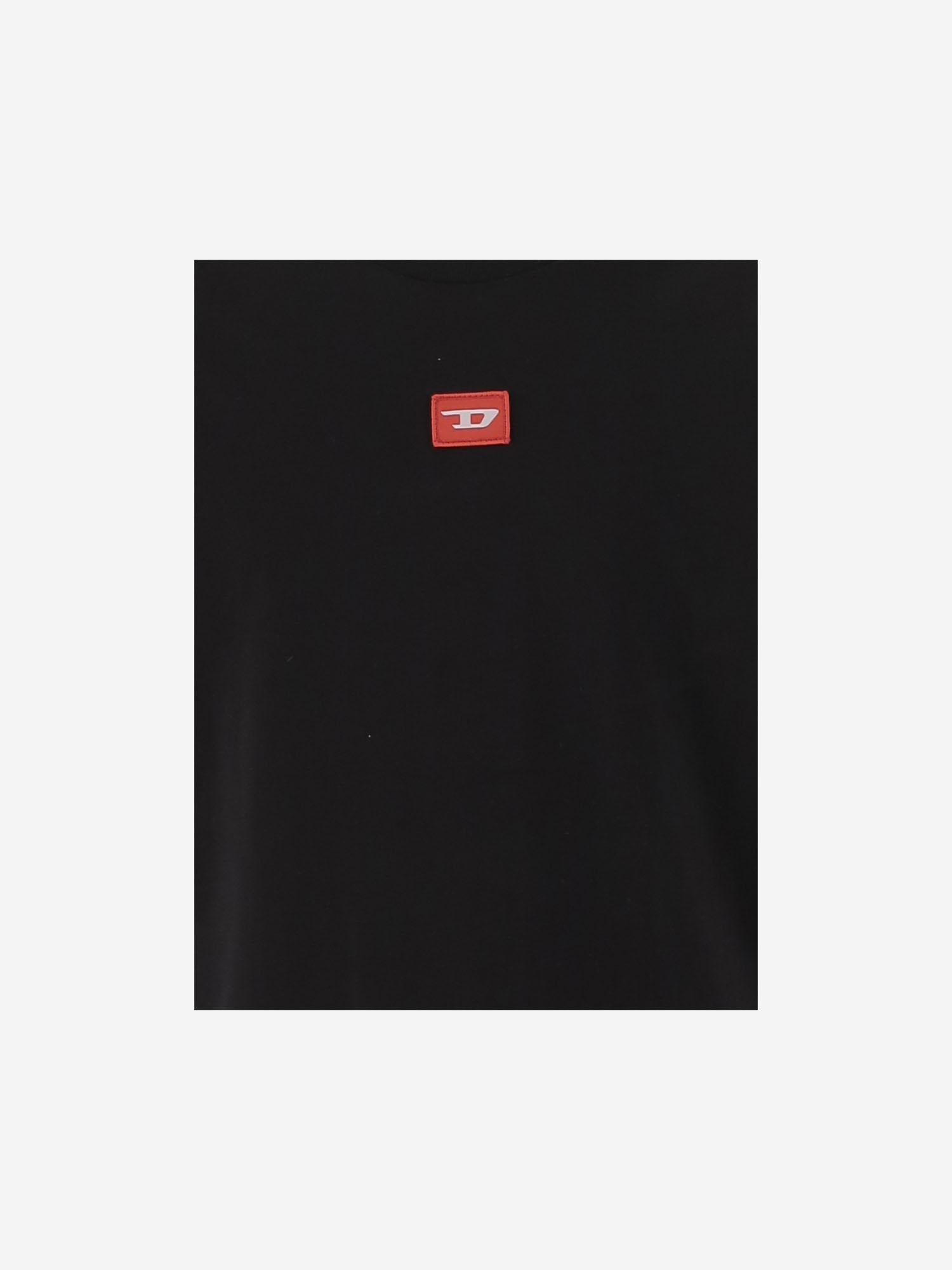 T-SHIRT TXDIEGO IN COTONE CON LOGO J02501 0GRAIK900 DIESEL KIDS
