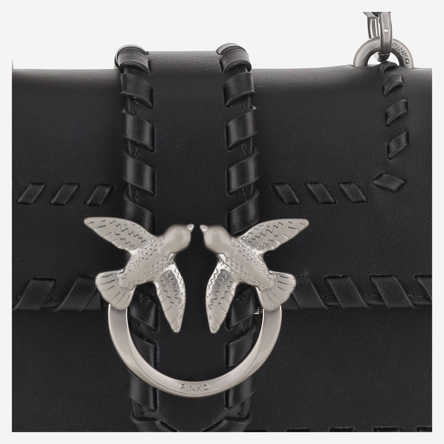 BORSA A MANO MINI LOVE IN PELLE 100059 A2ORZ99E PINKO