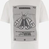 T-SHIRT ADIDAS Y-3 X NEIGHBORHOOD X DAINESE IN COTONE JX7437 WHITE ADIDAS Y3 X NBDH X DAINESE