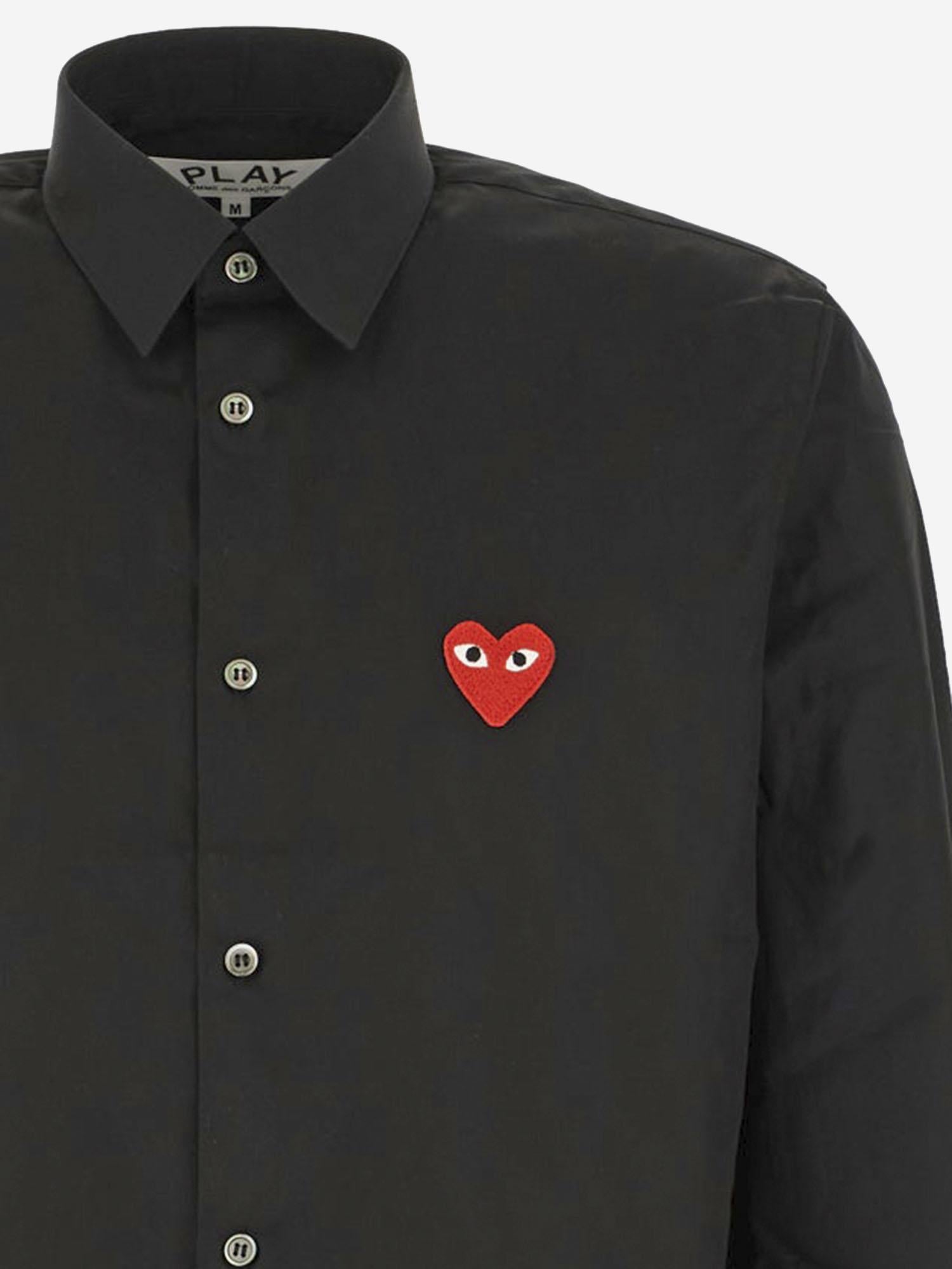 CAMICIA IN COTONE CON LOGO AXB002051 1 PLAY