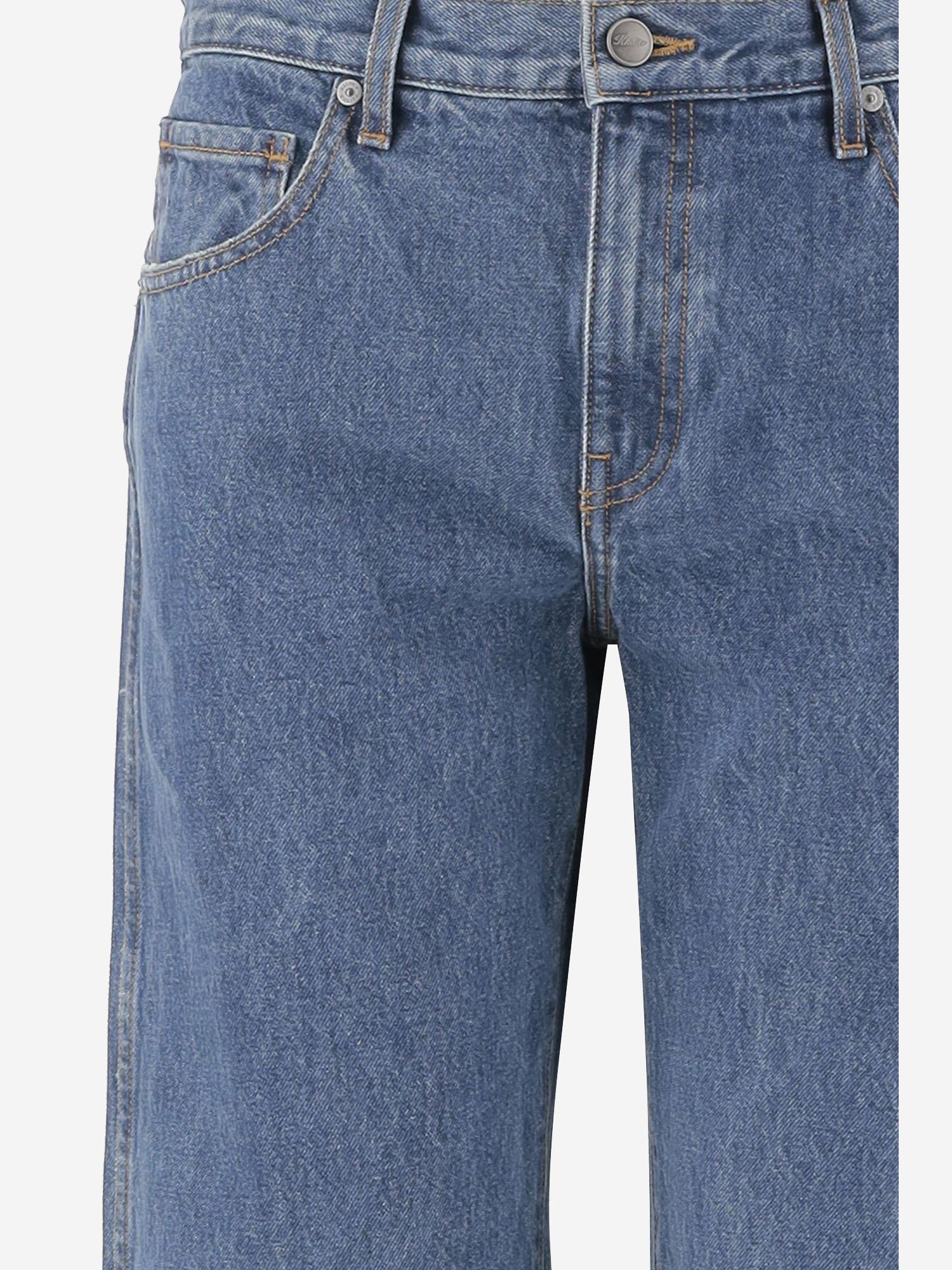JEANS KERRIE IN DENIM DI COTONE 1047908009W908 009 KHAITE