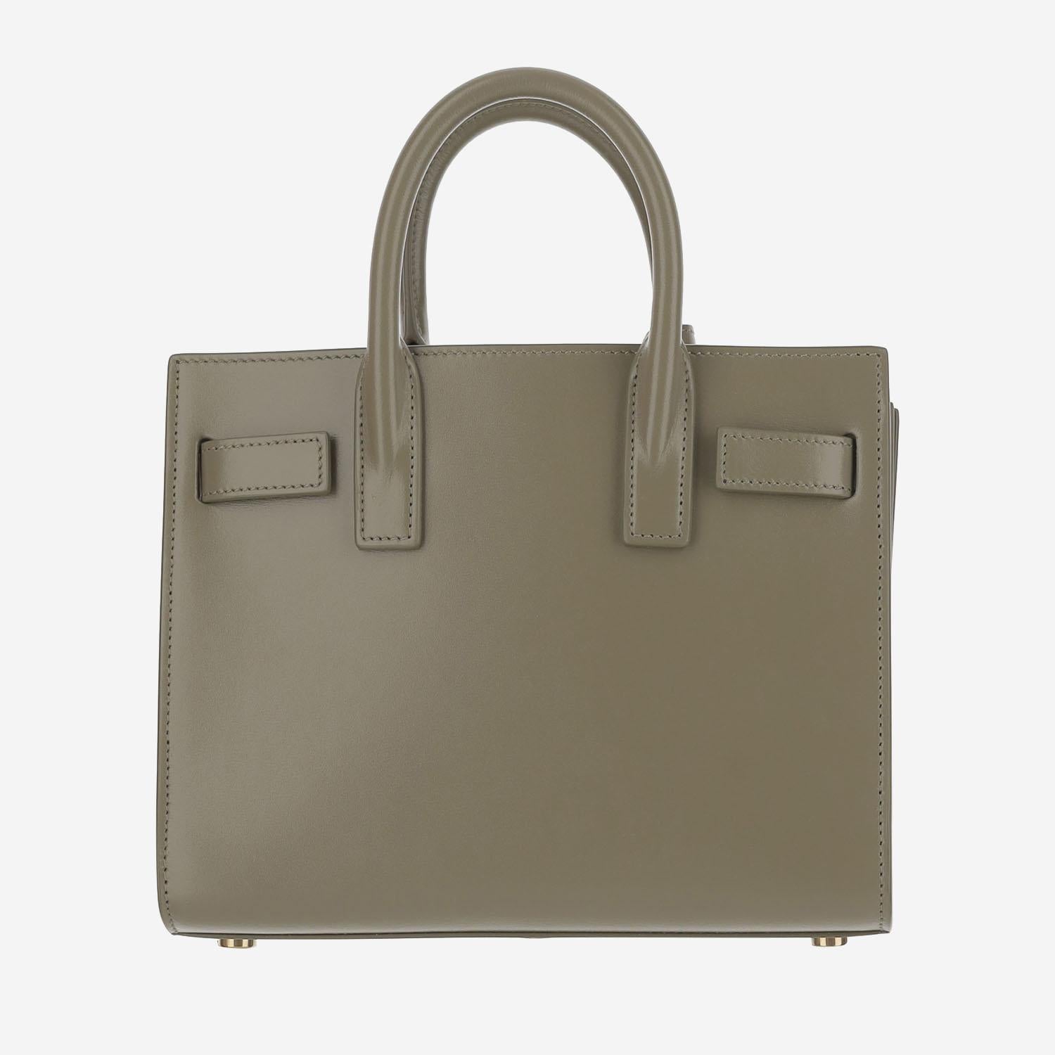 BORSA SAC DE JOUR NANO IN PELLE 392035 02G9W3798 SAINT LAURENT
