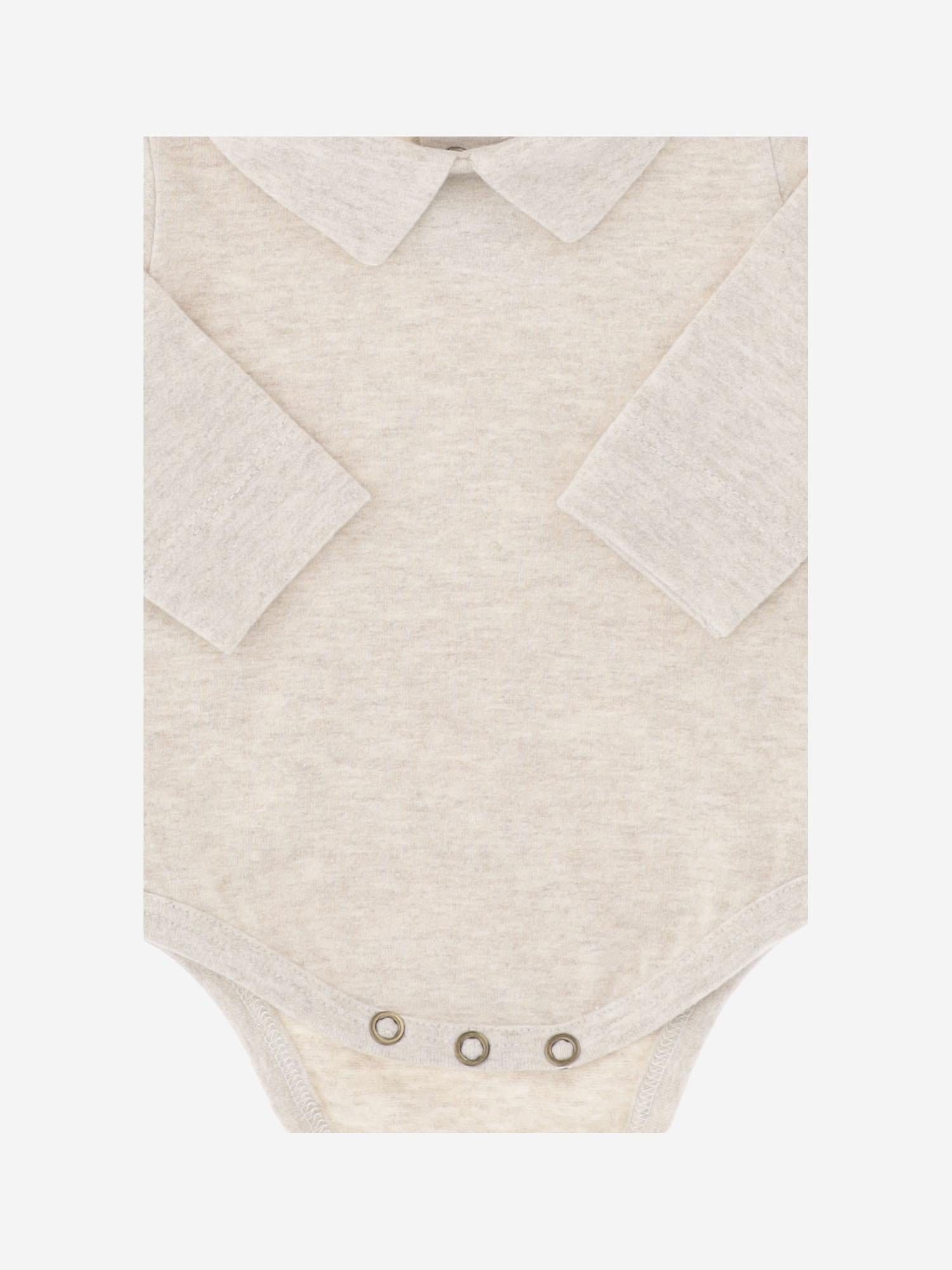 BODY IN MISTO COTONE STRETCH 25W123 RICE 1+ IN THE FAMILY KIDS