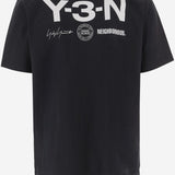 T-SHIRT ADIDAS Y-3 X NEIGHBORHOOD X DAINESE IN COTONE KC8823 BLACK/GRANIT ADIDAS Y3 X NBDH X DAINESE