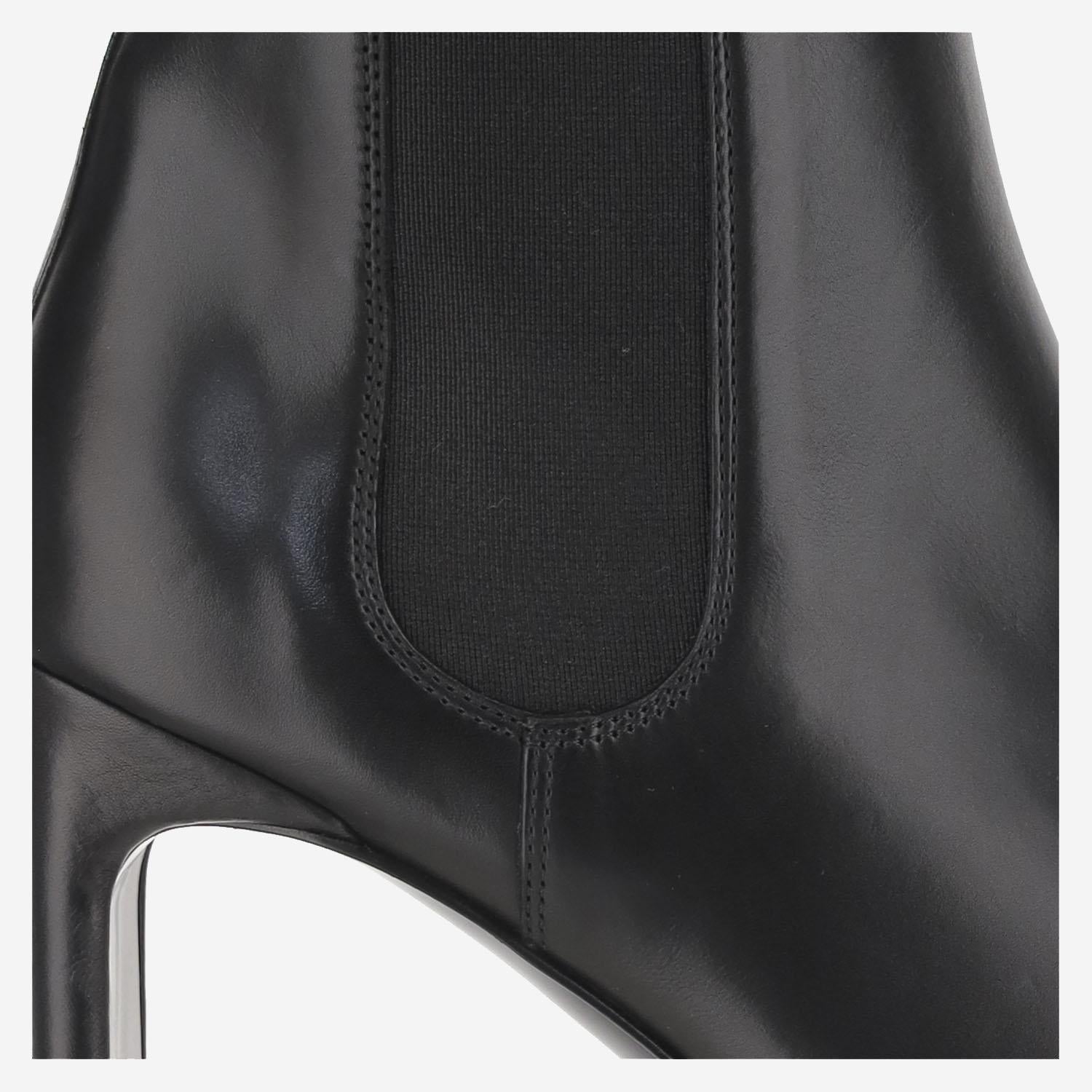 Stivali Kaliope in pelle 4849 NERO SARTORE